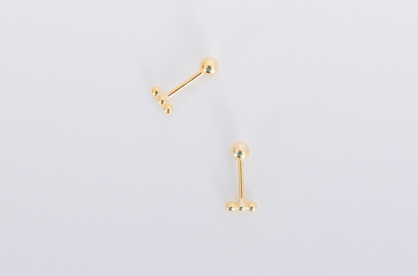 Three Bead Screwbacks