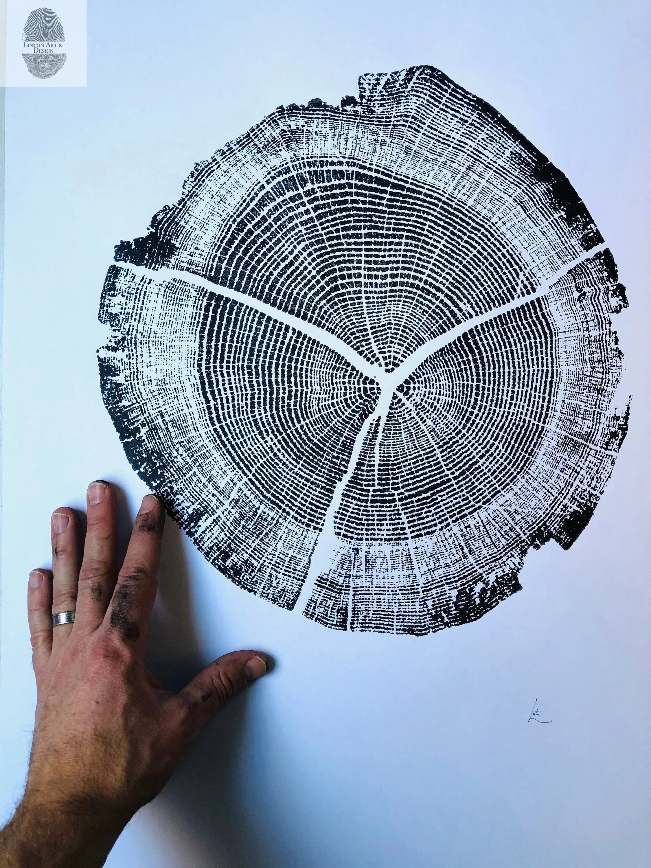 Walden Pond, Massachusetts Oak - 18x24 print