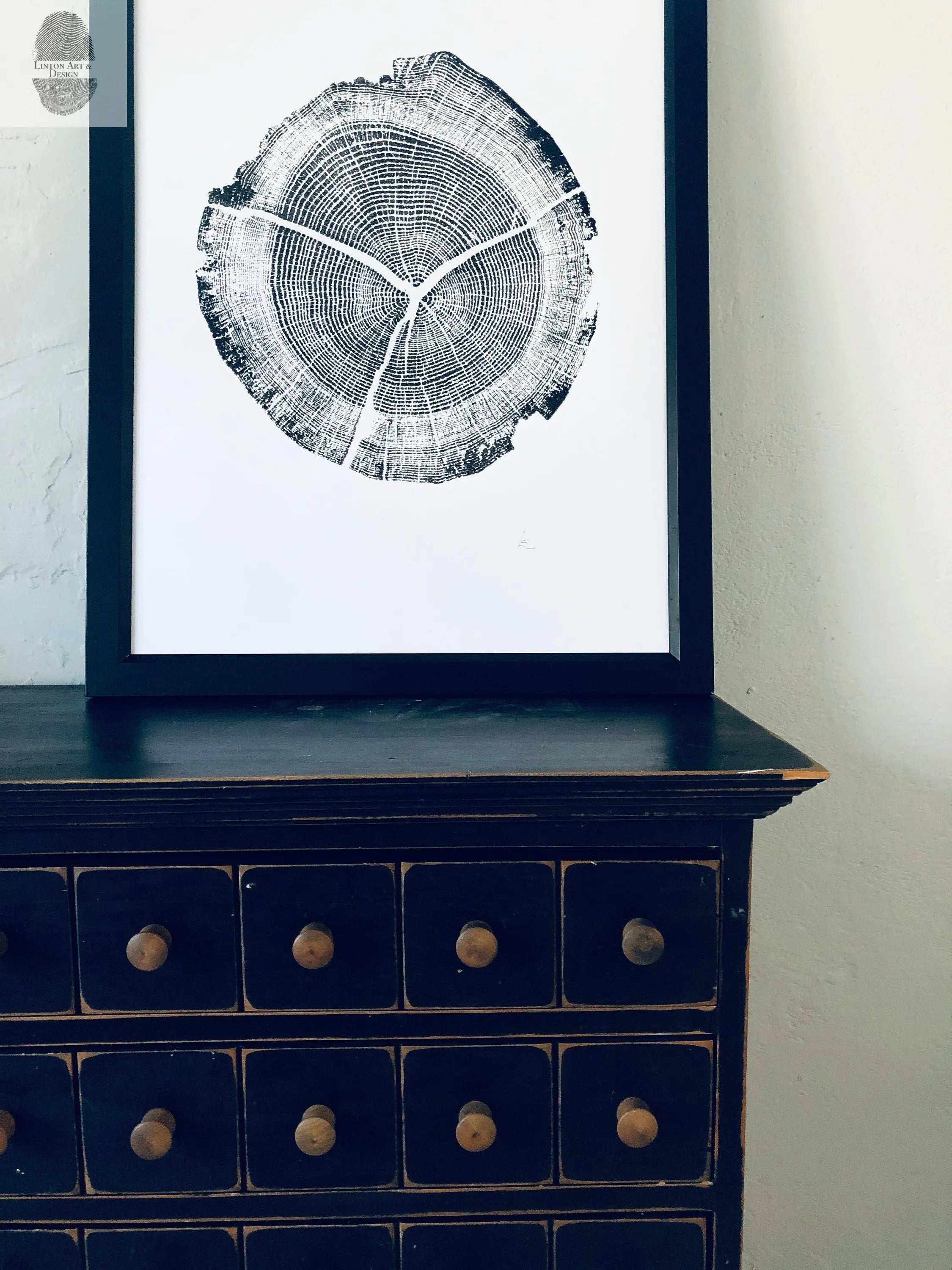 Walden Pond, Massachusetts Oak - 18x24 print