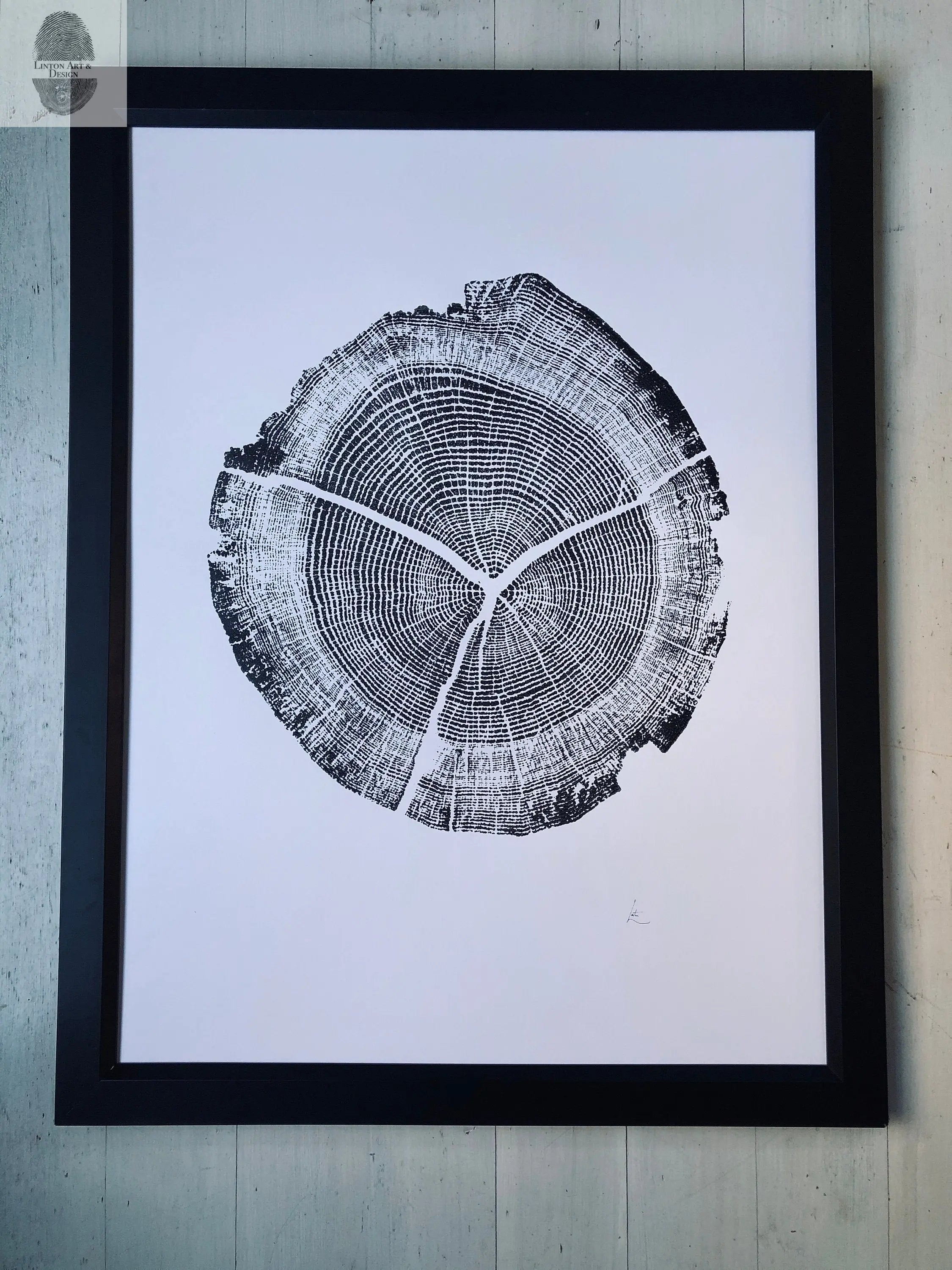 Walden Pond, Massachusetts Oak - 18x24 print