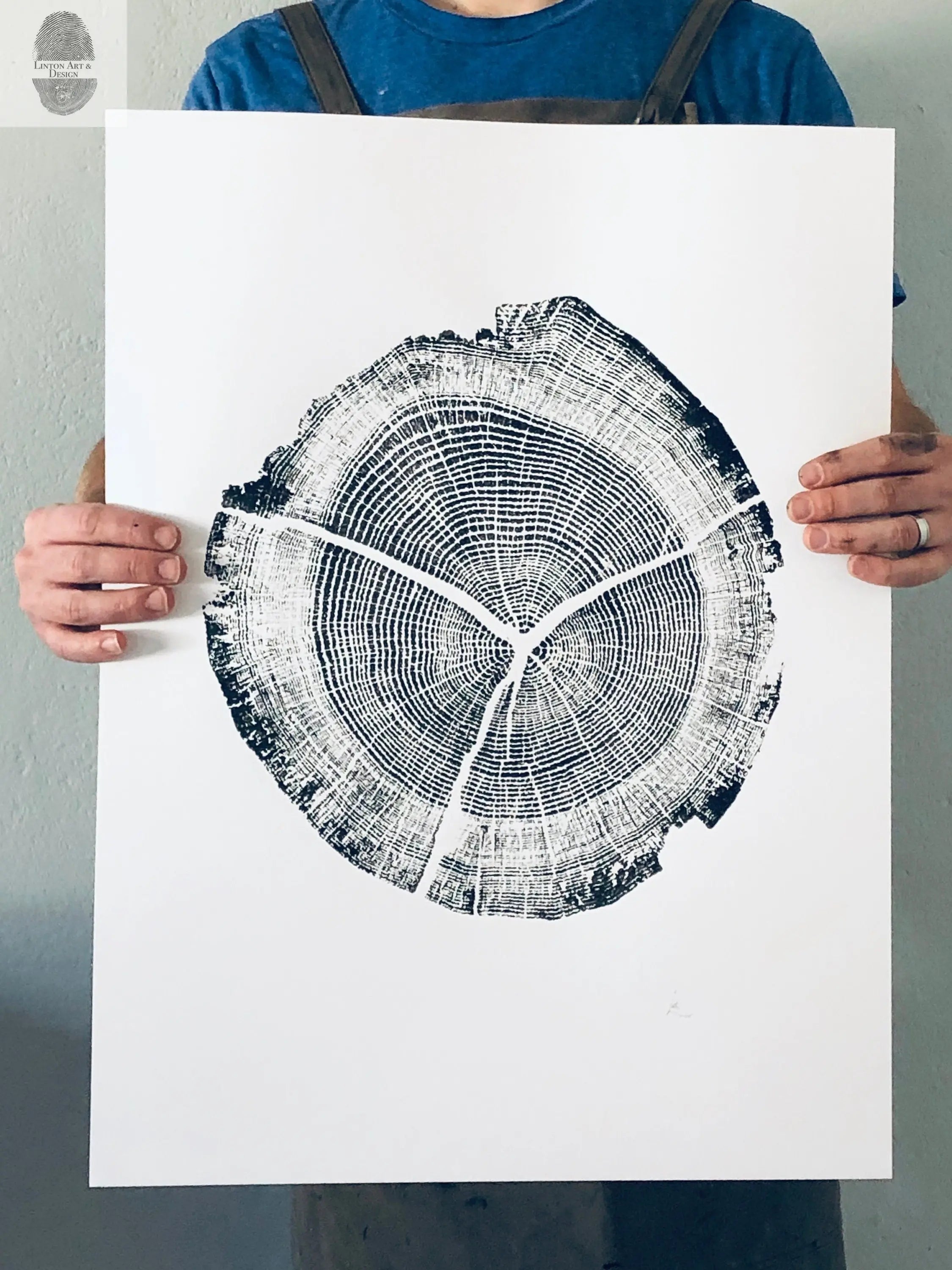 Walden Pond, Massachusetts Oak - 18x24 print