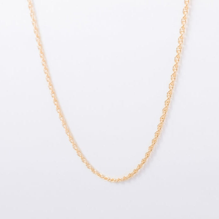 Meet Lucy! The newest in our lineup of dainty, delicate chains! With a strong rope chain she fits in seamlessly with the Hey June crew and somehow totally stands out on her own.
