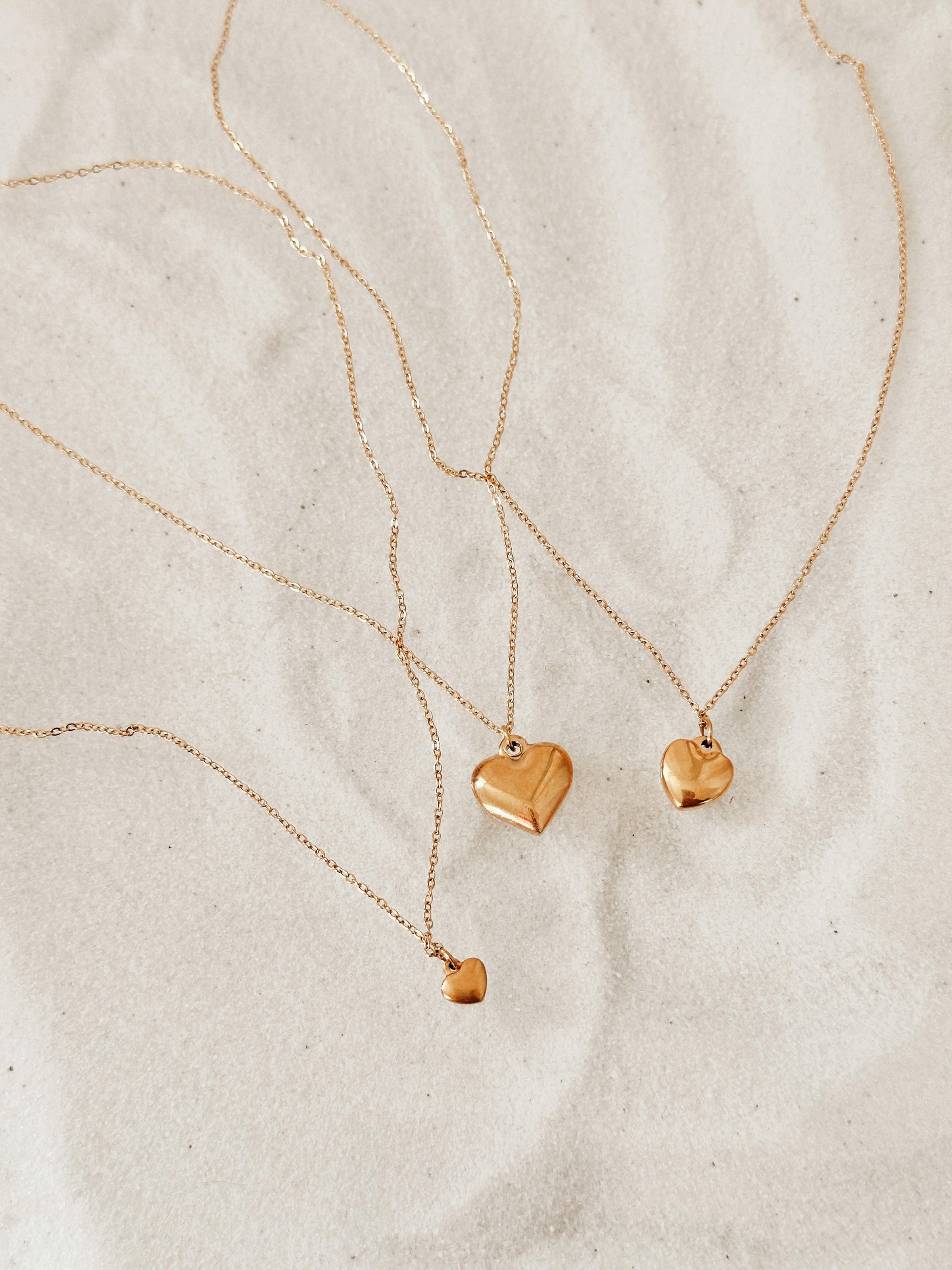 Golden Heart Necklace