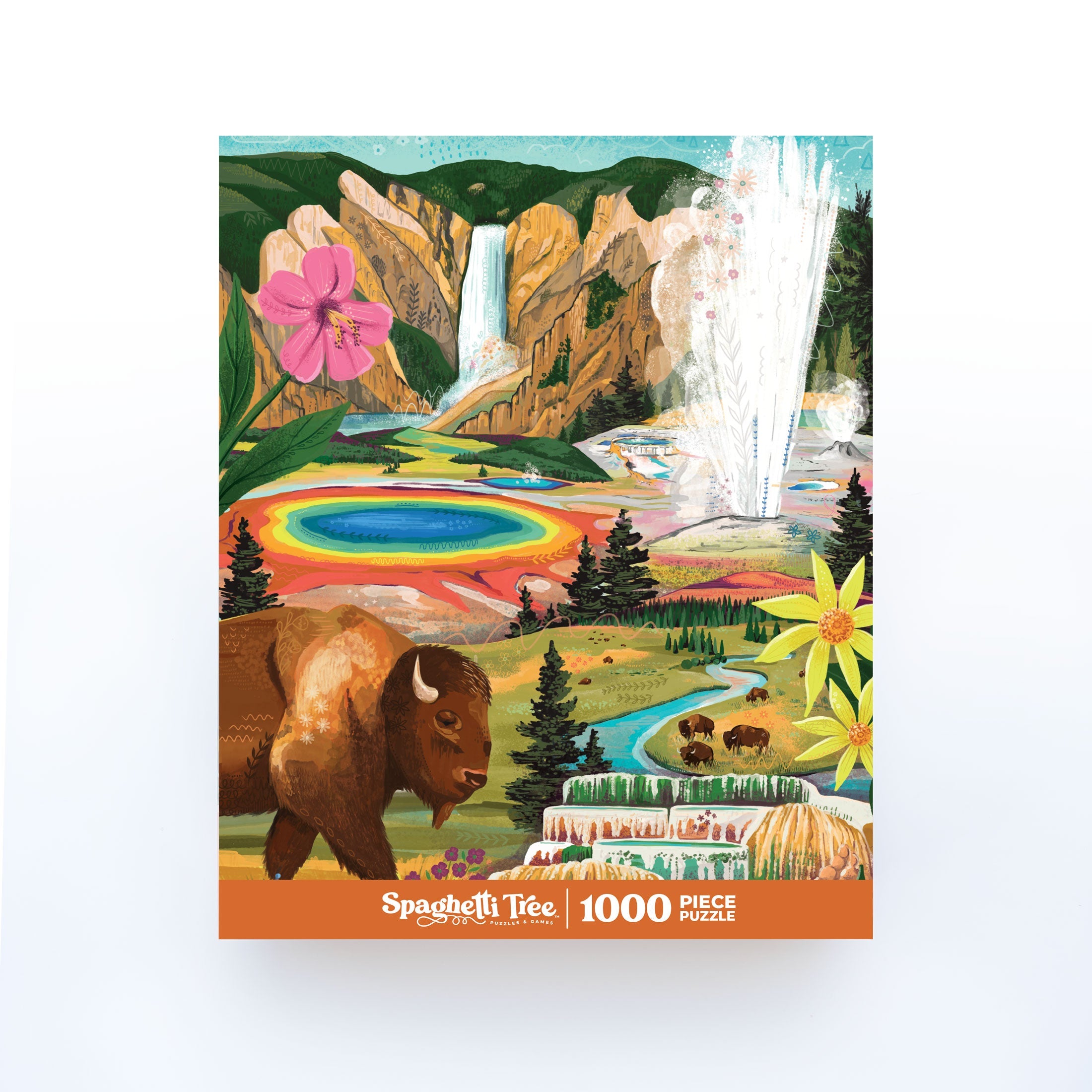 Yellowstone 1000 Piece Puzzle
