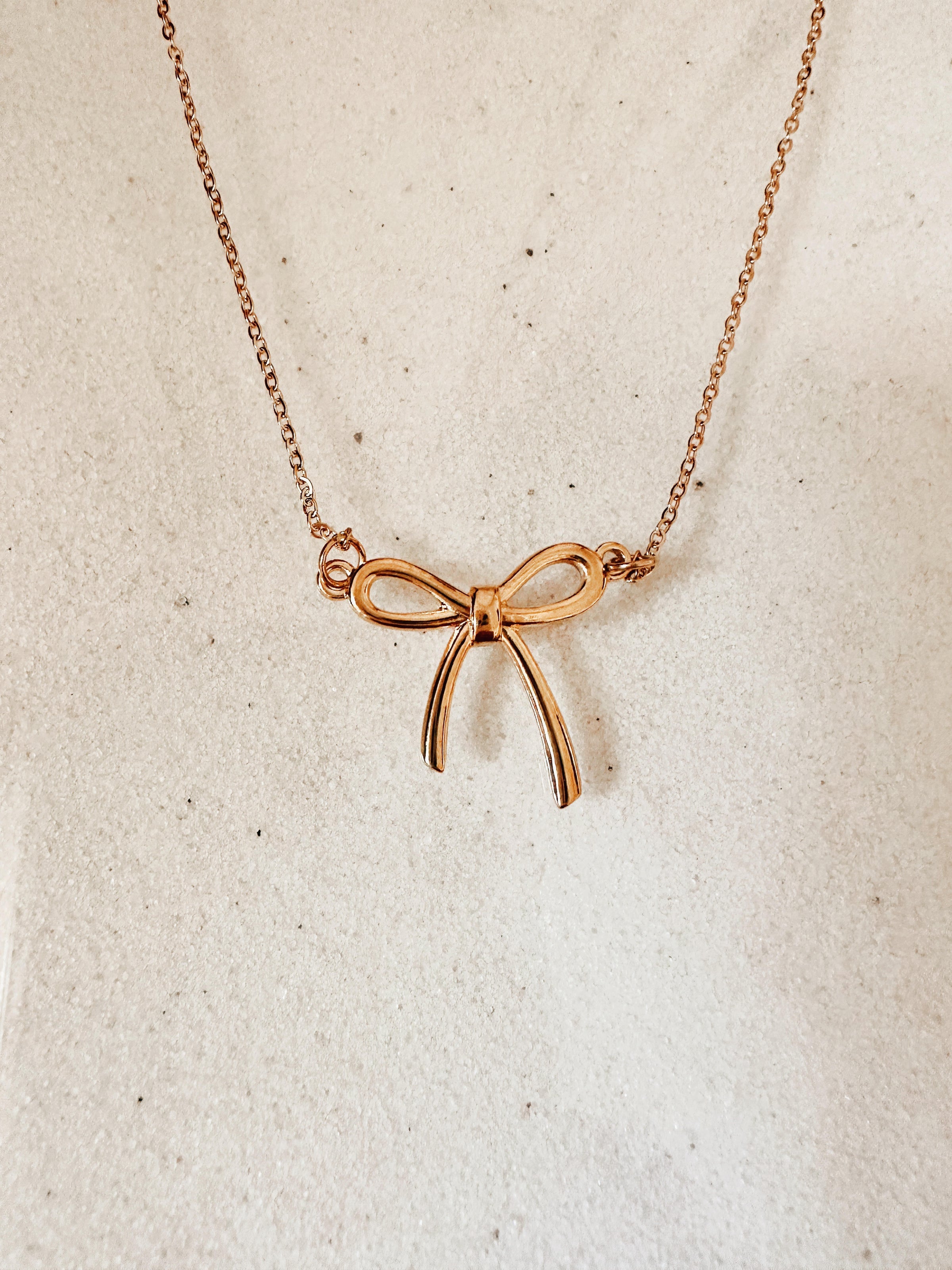 Bow Pretty Necklace