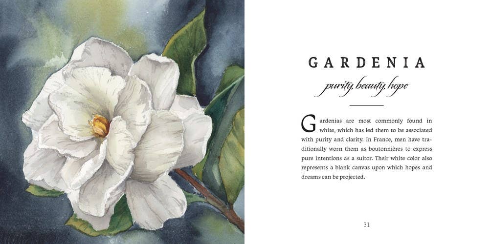 An illustrated exploration of the language and symbolism of flowers to celebrate the special ones in your life. Celebrate the secret language and symbolism of flowers with Sarah Cray’s sixth book, The Language of Flowers. Beautiful watercolor, gouache, and ink illustrations are paired with explorations of flora and the messages we send with each bouquet.