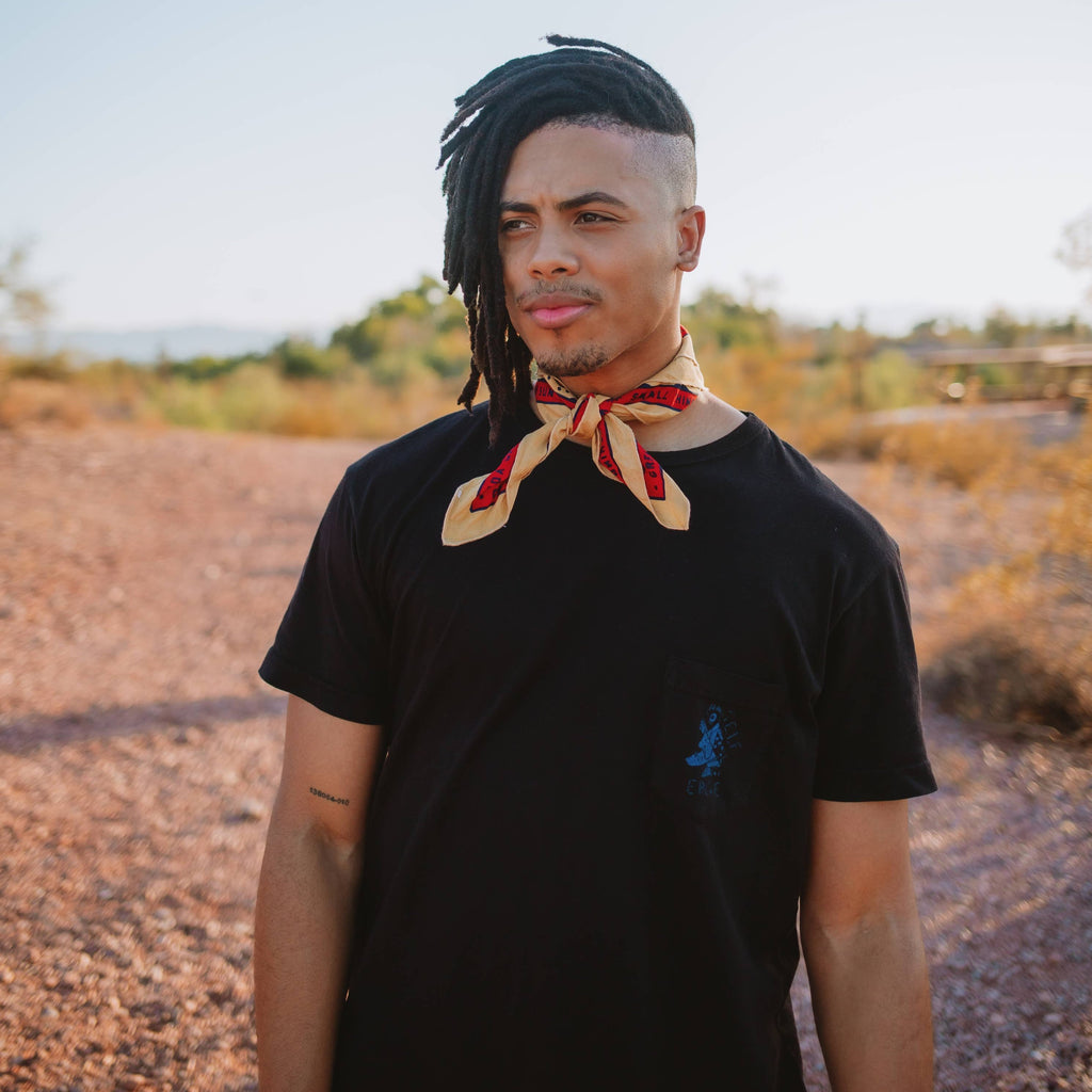 Join the bandana-babe revolution with our "Together" bandana! Made from 100% organic cotton, this stylish accessory brings your outfit together while supporting sustainable and eco-friendly practices. Don't just look cool, feel good too.