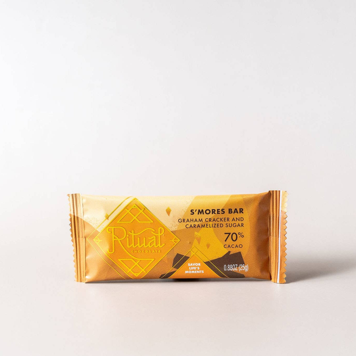 S’mores Mini Bar 25g, Dark Chocolate 70%