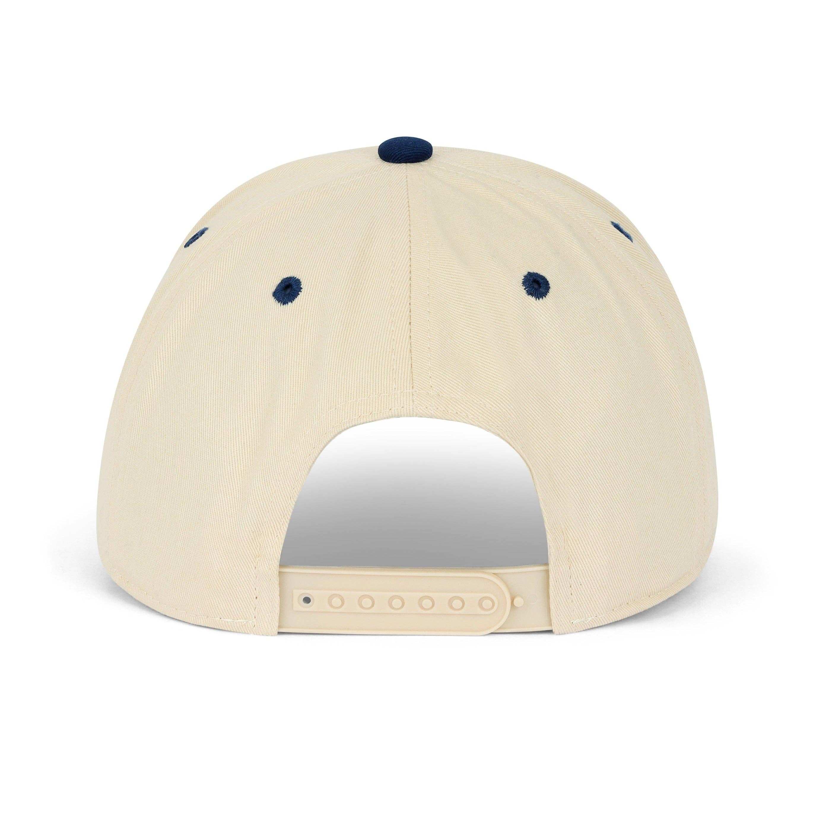 Dad 3D Puff Snapback Hat - Cream