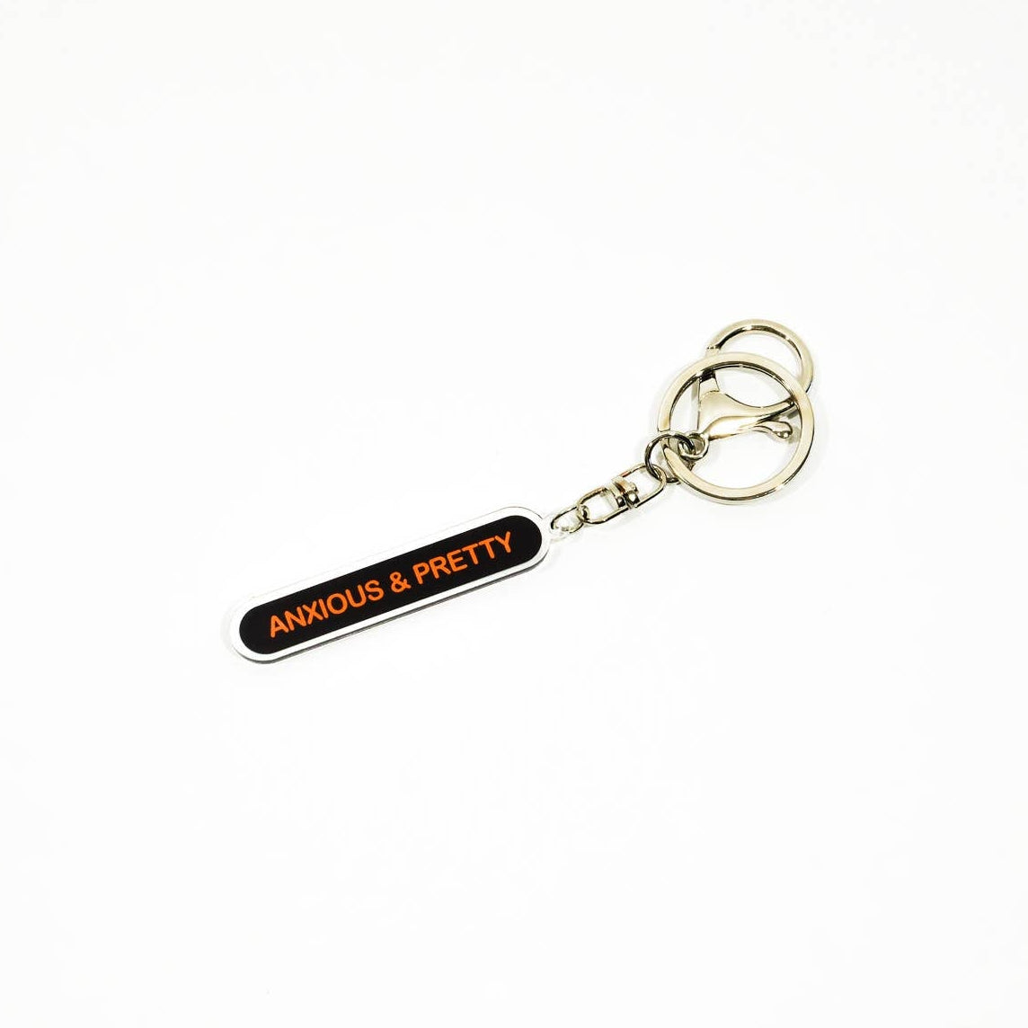 Anxious & Pretty Recycled Acrylic Keychain / Bag Charm
