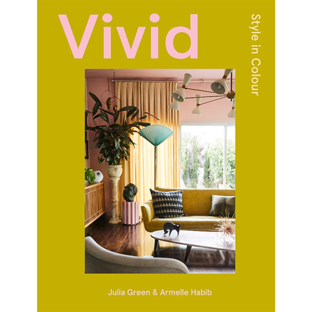Built around the insights of renowned stylist Julia Green gathered over several decades, Vivid looks at the spaces we inhabit both at home and at work, and how the application of color can create different outcomes and impacts. The book includes eight chapters divided by color: orange, red, blue, green, pink, yellow, neutrals, and black. Photographer Armelle Habib contributes stunning interior shots alongside travel vignettes that tell the story of how different palettes are interwoven into our lives.