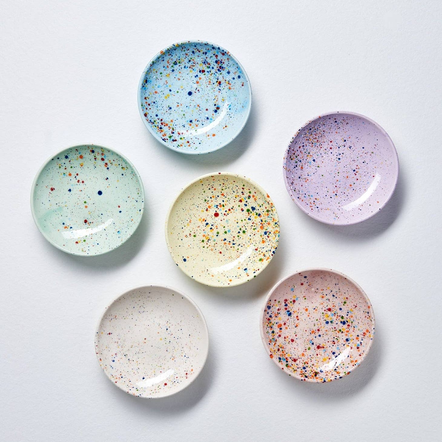 Party Bread Plate - Yellow