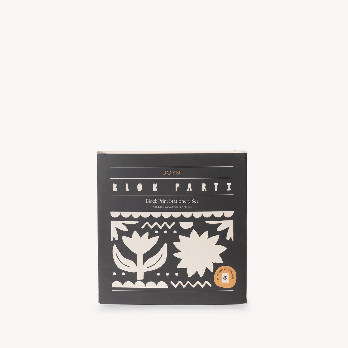 Block Print Stationery Kit - Tulips