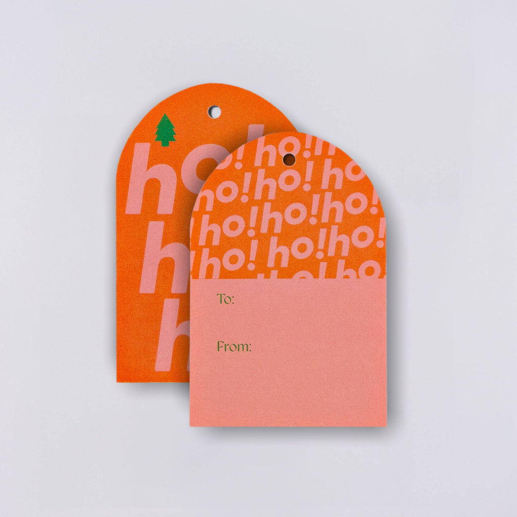 This luxury gift tag set is perfect for adding that extra touch to your present giving. It includes 6 double sided gift tags (each measuring roughly 9 x 6mcs) and contrast green coloured ribbon. Made in the UK from FSC certified paper.