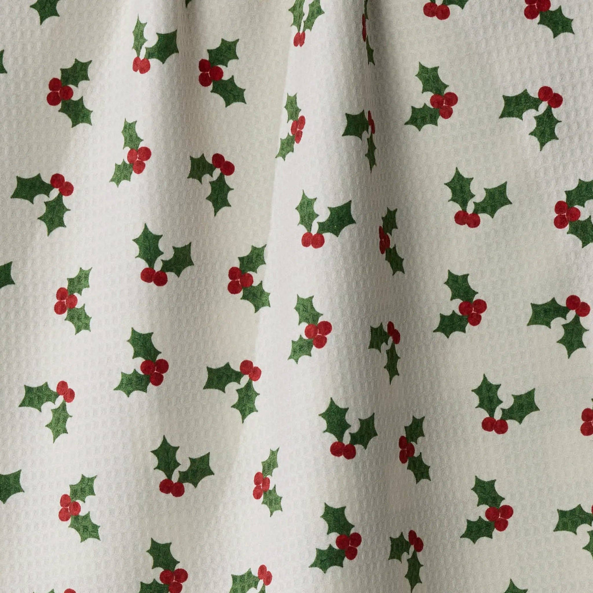 Holiday Holly Luxe Kitchen Towel