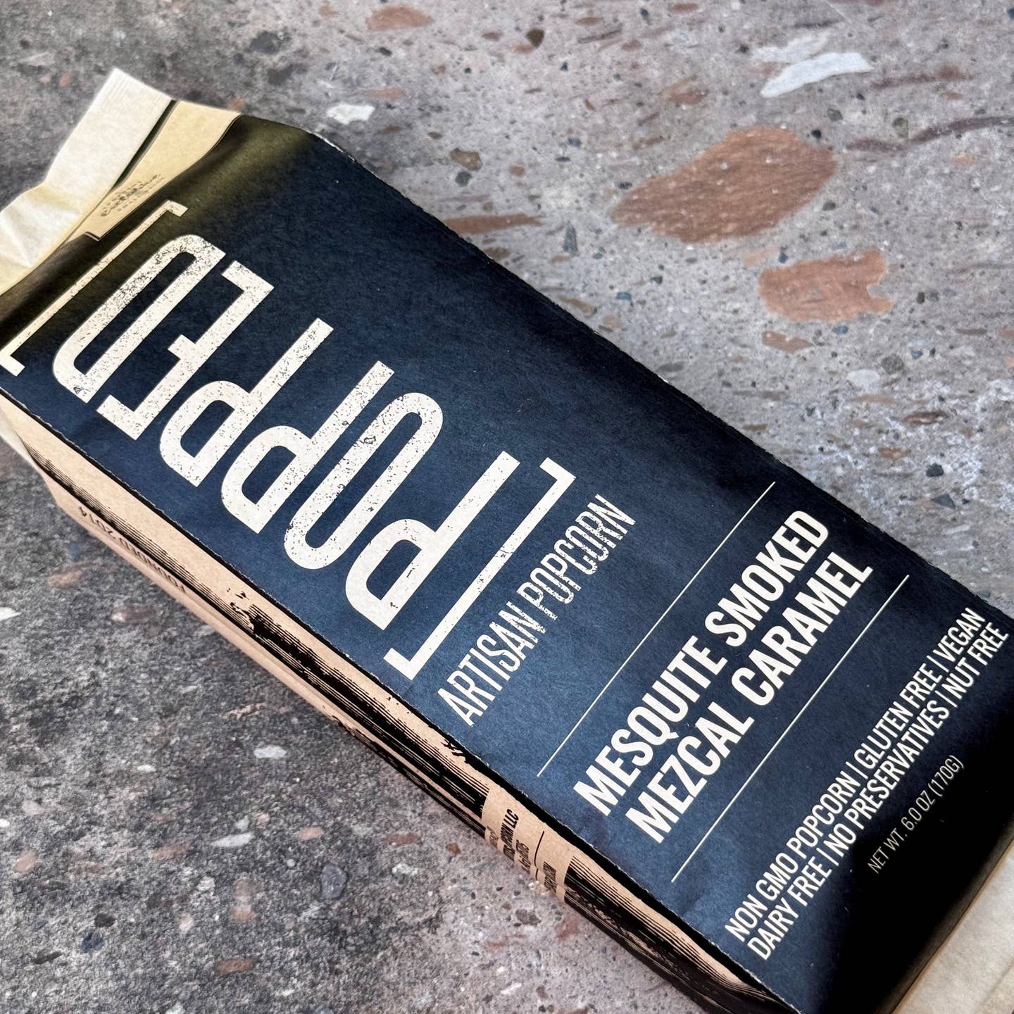 Mesquite Smoked Mezcal Caramel Artisan Popcorn