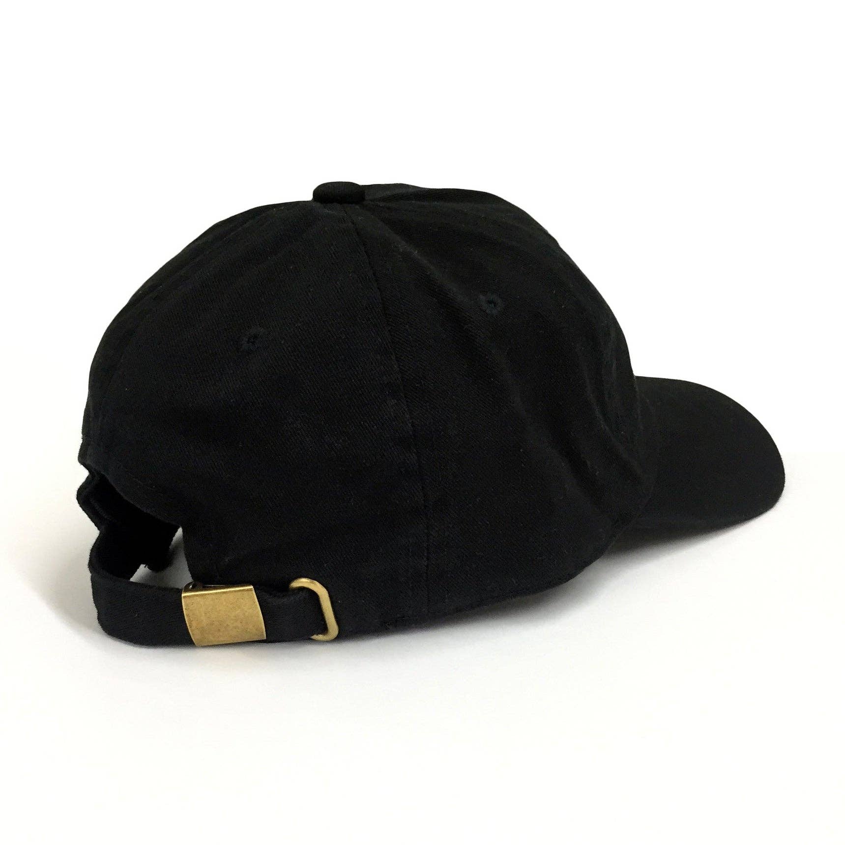 Girl Dad Embroidered Hat - Black
