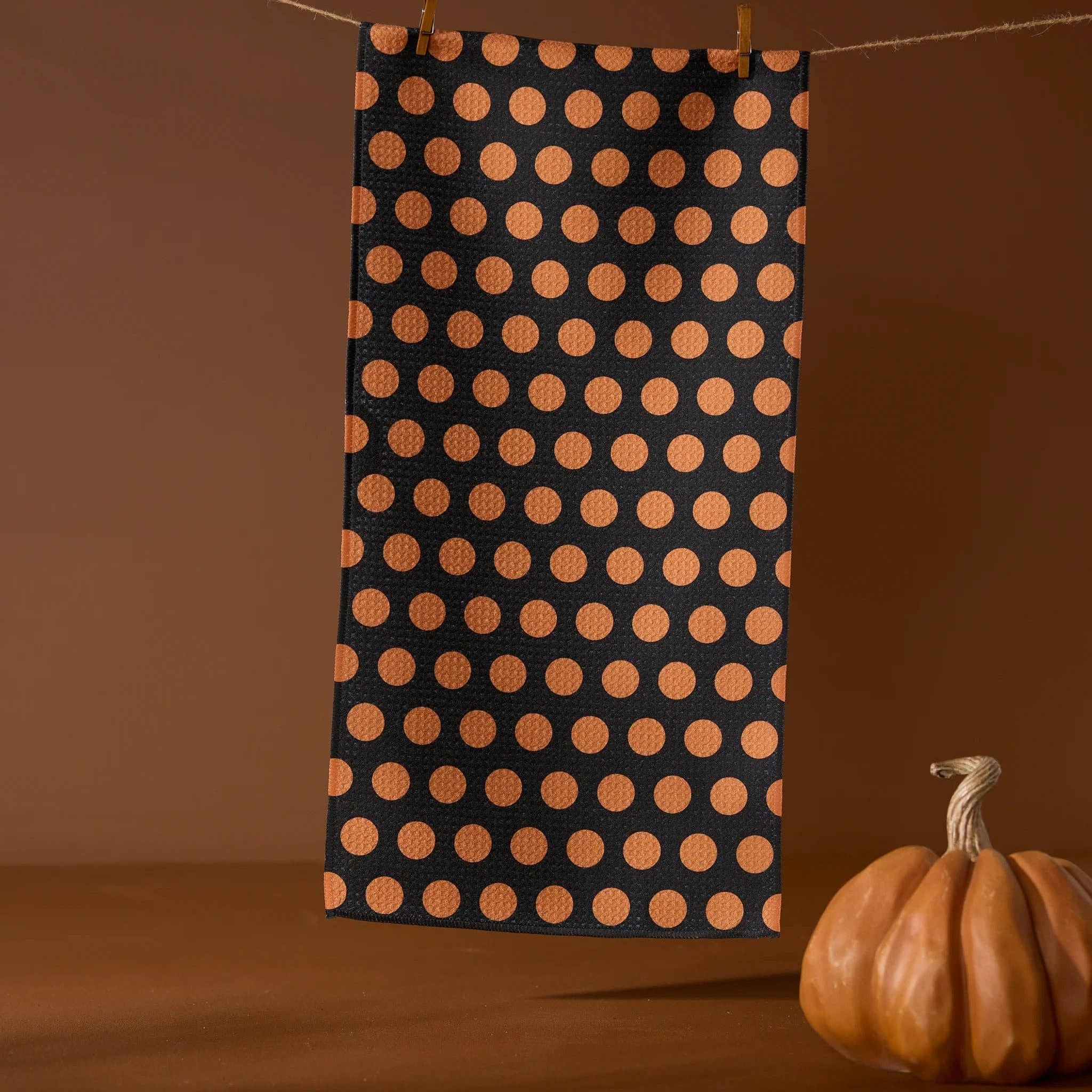 Dot Noir Bar Towel