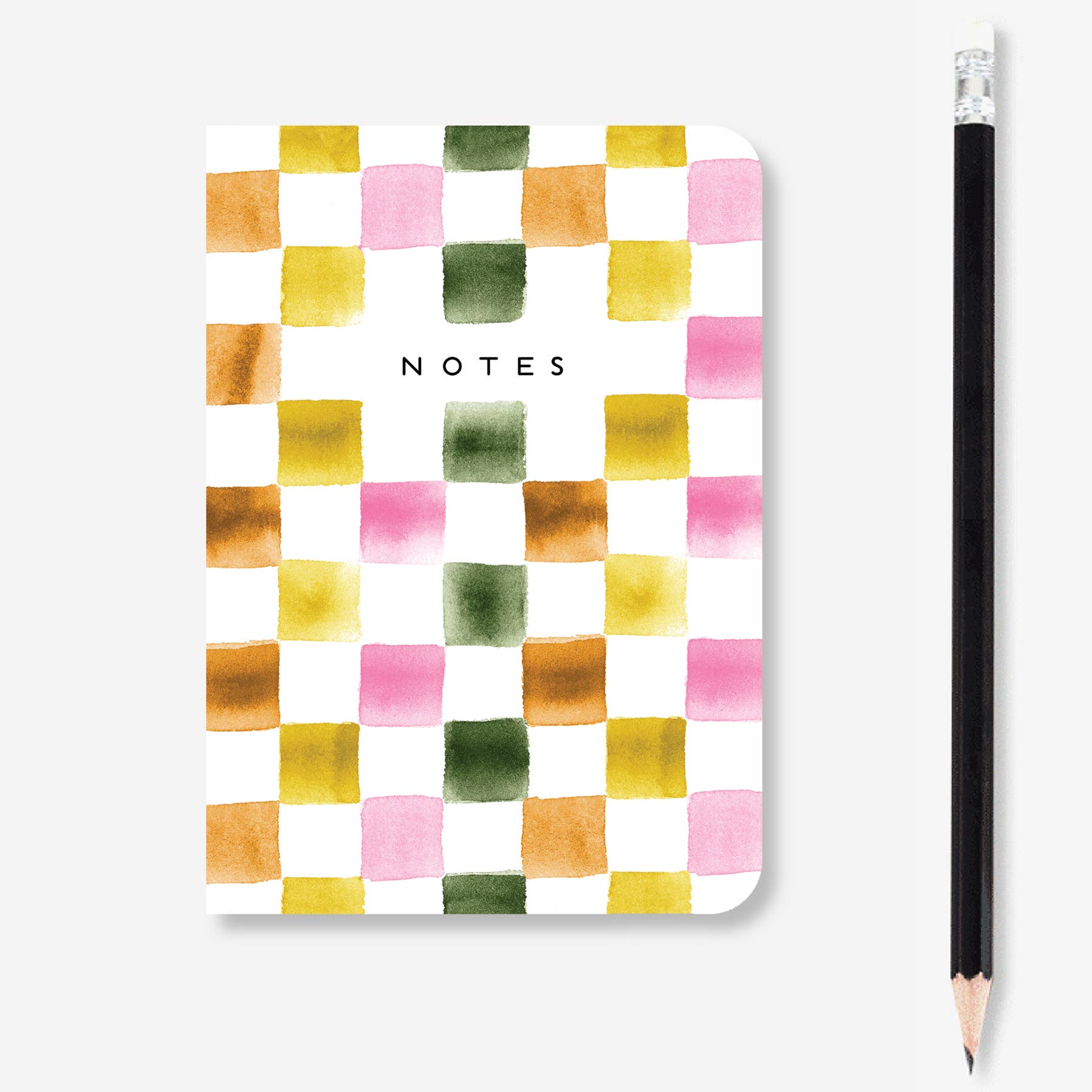 Checkerboard Mini Notebook | Pads, Planners & Journals