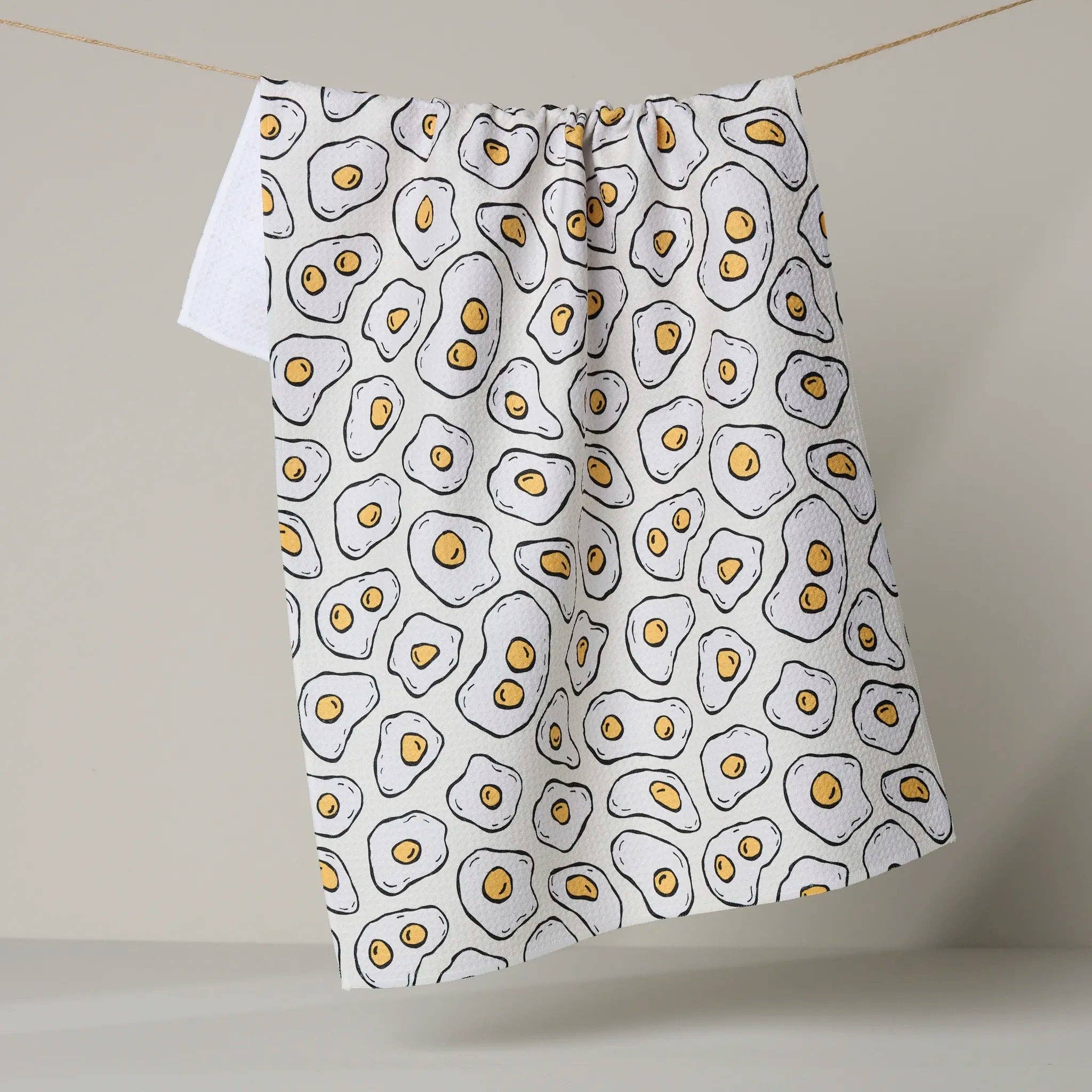 Sunny Side Eggs Tea Towel