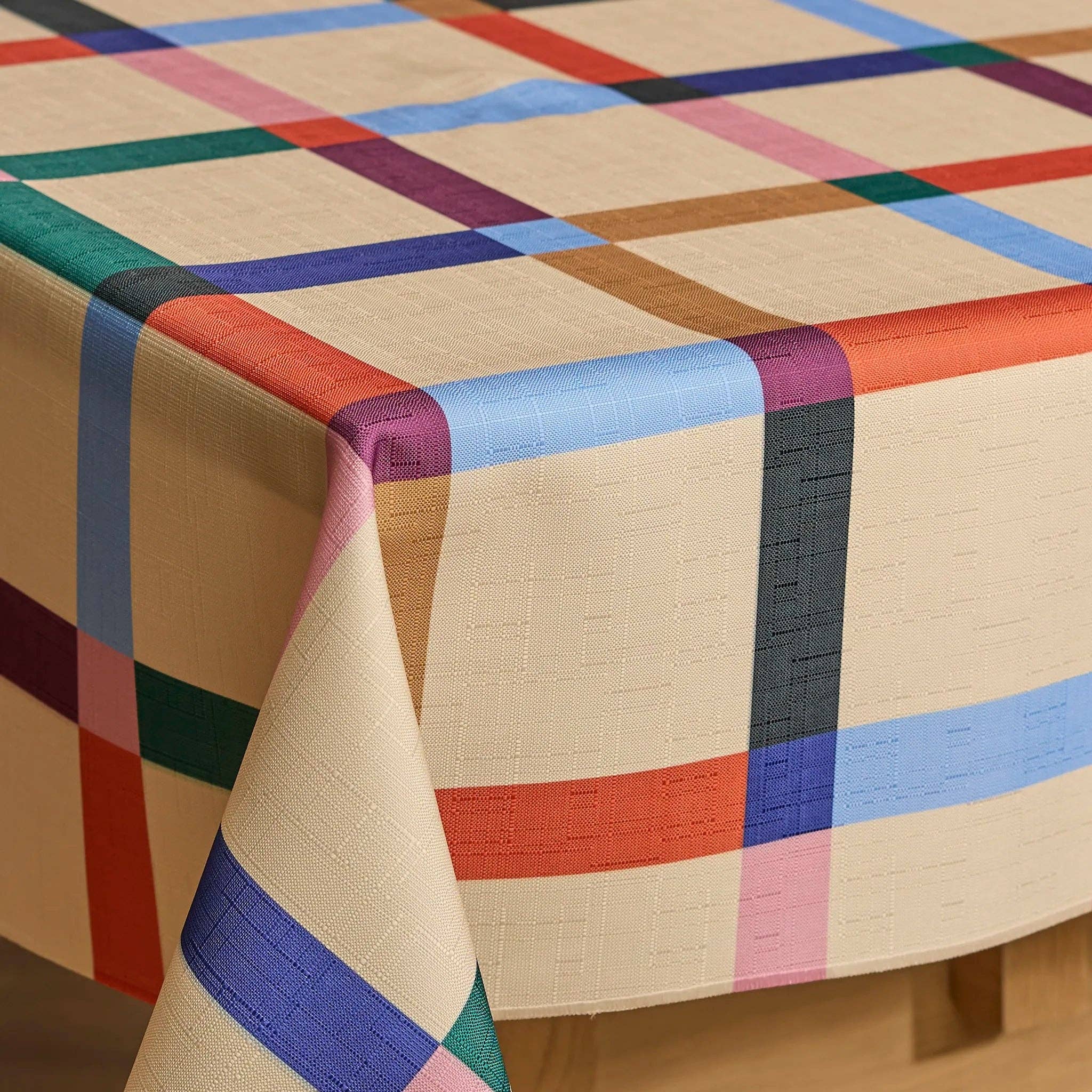 Cool Grid Tablecloth