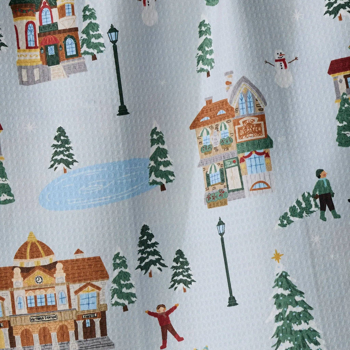 Holiday Nostalgia Luxe Kitchen Towel