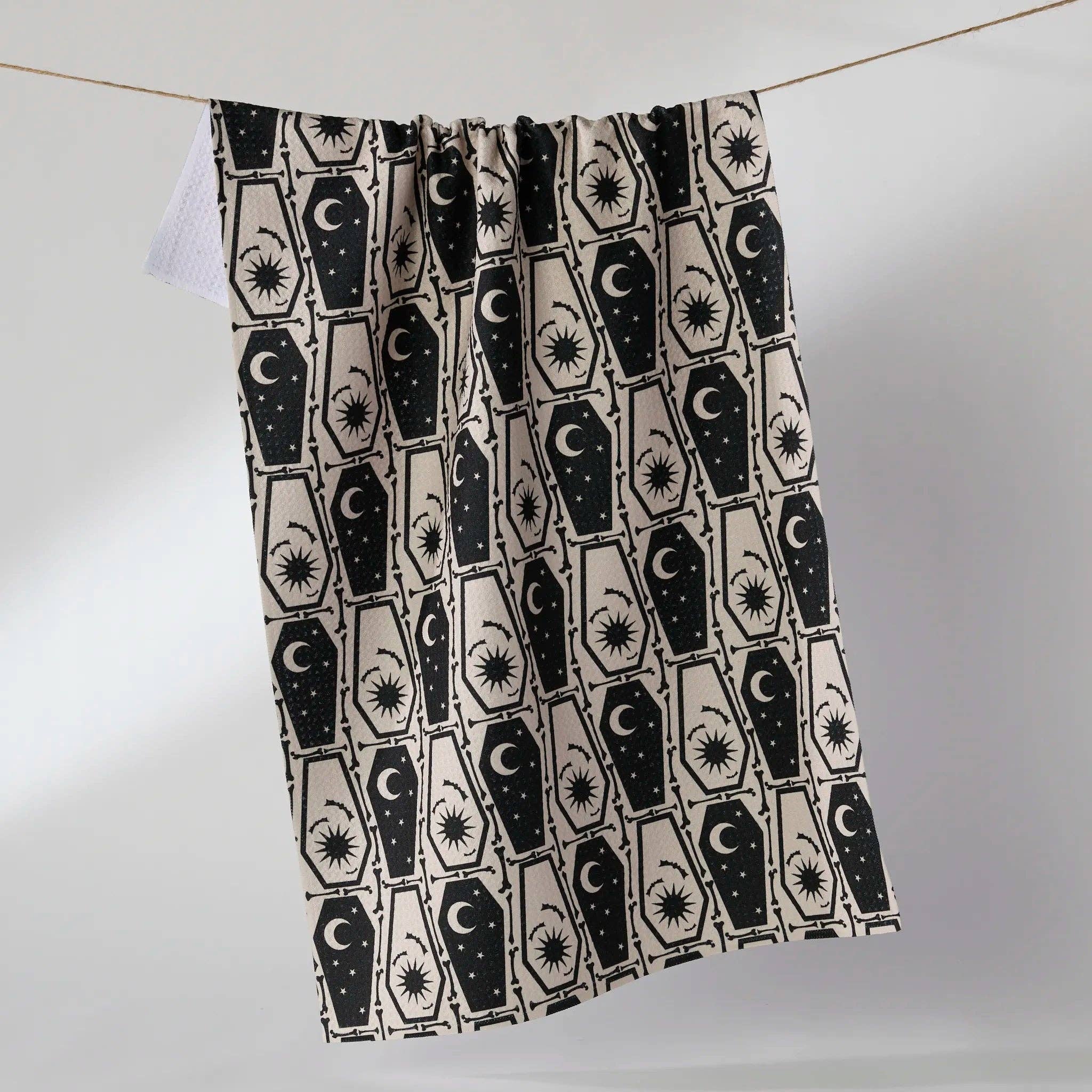 Gothic Slumber Tea Towel