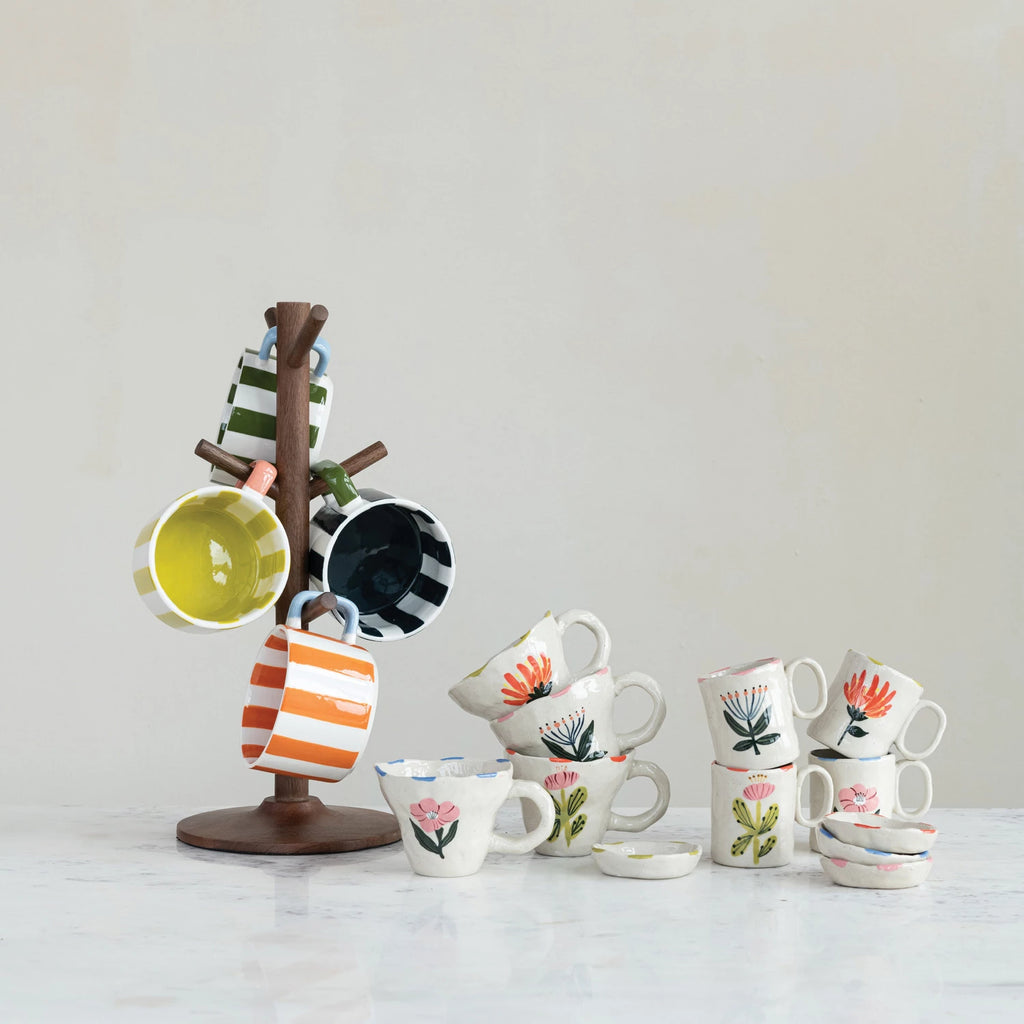 Handcrafted with love, this mug adds a pop of sunshine to your day—perfect for starting mornings with a smile! 14 oz. - 4" Round x 3"H