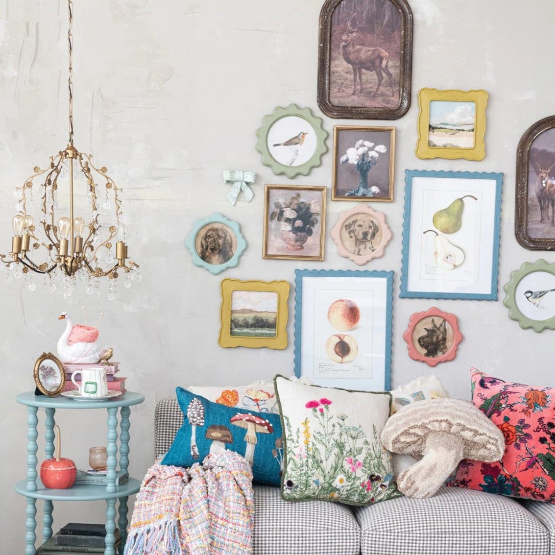 Enhance your space with this Slub Fabric Wall Tree Art, beautifully framed with a scalloped wood border. The textured fabric adds subtle depth, while the natural wood frame brings warmth and charm. Perfect for creating a calming atmosphere, this piece complements a variety of decor styles with its understated elegance. 11-1/4" Square
