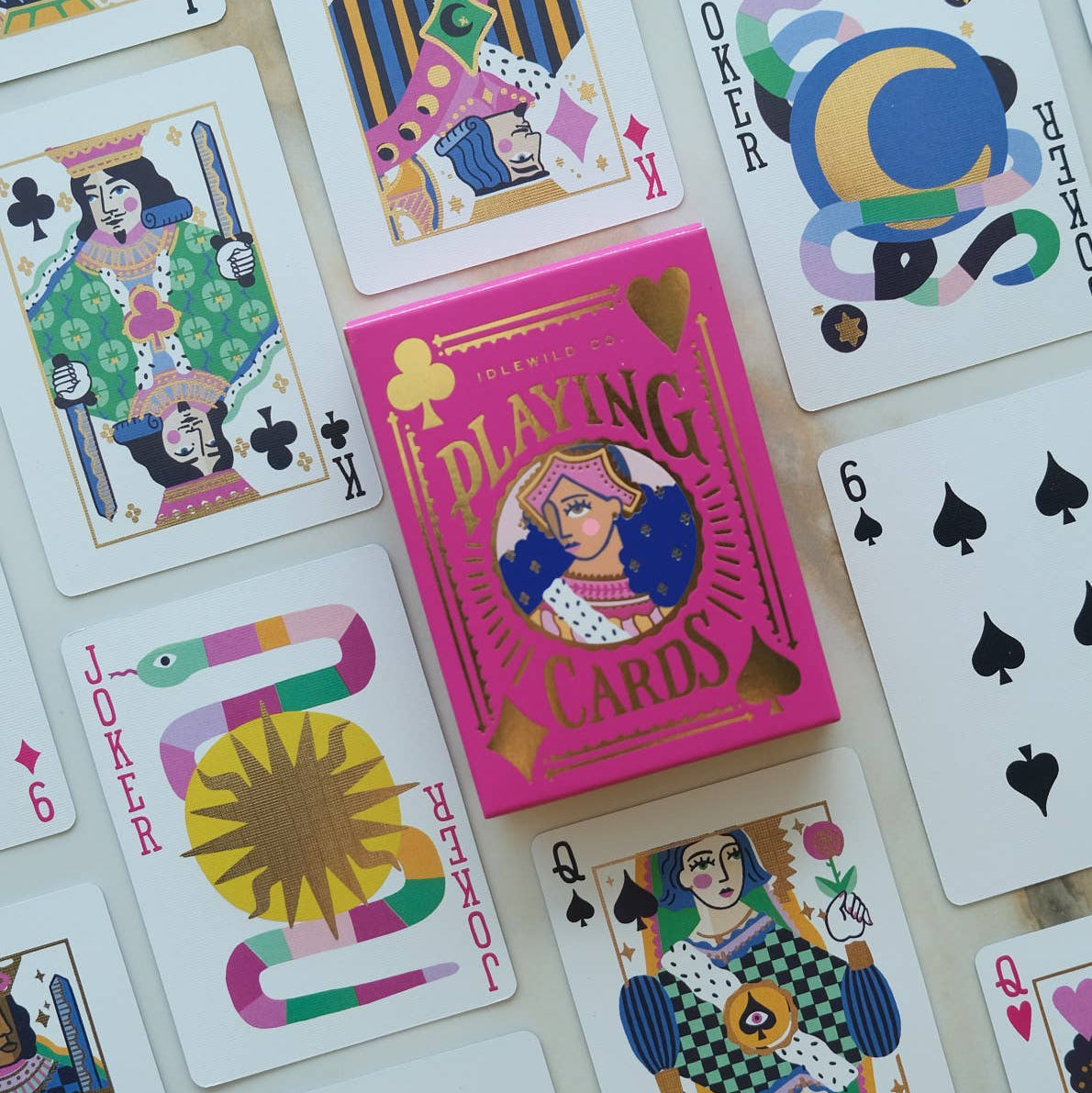 Neon Royals Playing Cards | Standard Deck