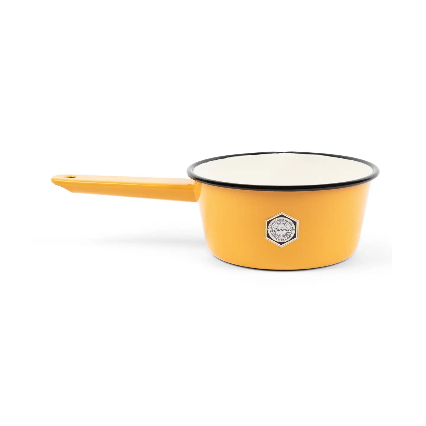 Camp Wandawega Enamelware Sauce Pot -Mustard Yellow