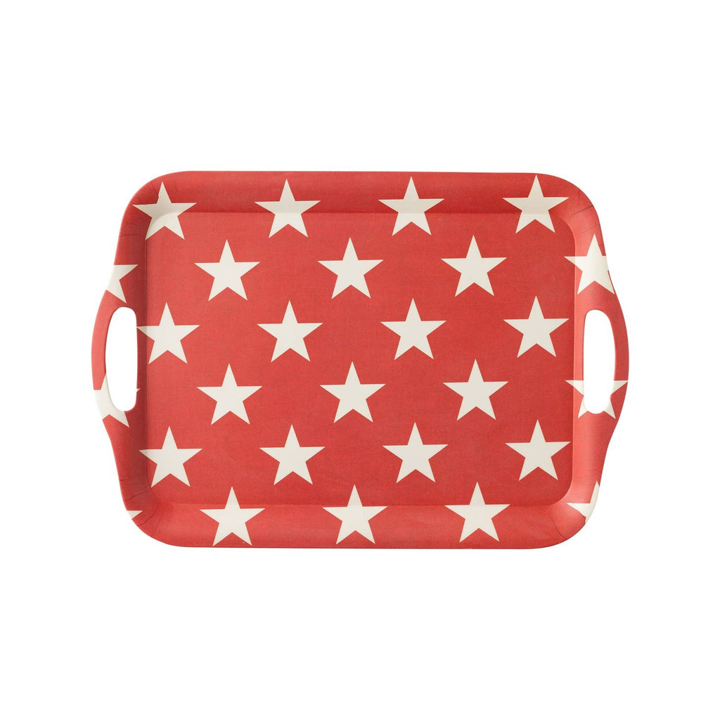 Say goodbye to single-use plastics and say hello to the Red Star Reusable Bamboo Tray! This eco-friendly star-shaped tray is durable and lightweight, perfect for carrying your snacks, meals, and discoverables with confidence (or for serving up your latest culinary creations!). This convenient and stylish reusable tray is sure to be a star at any mealtime occasion.