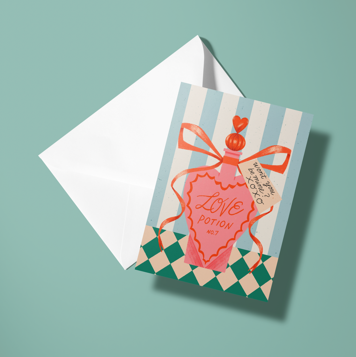 Love Potion - Greeting Card