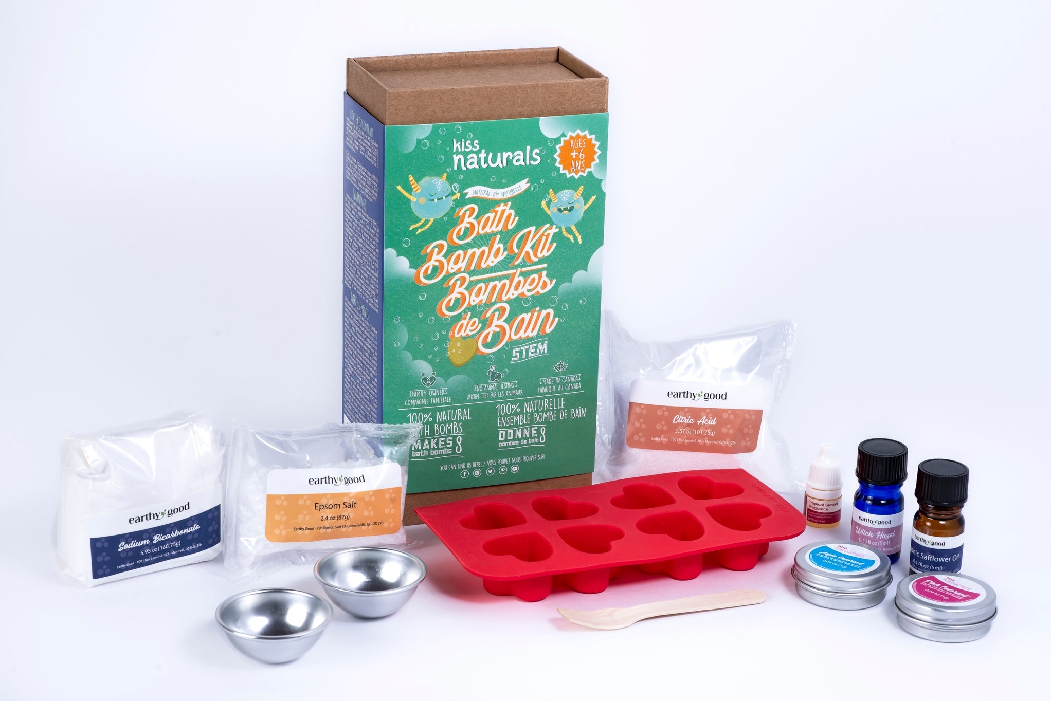 Kiss Naturals Diy Bath Bomb Kit (Kids)