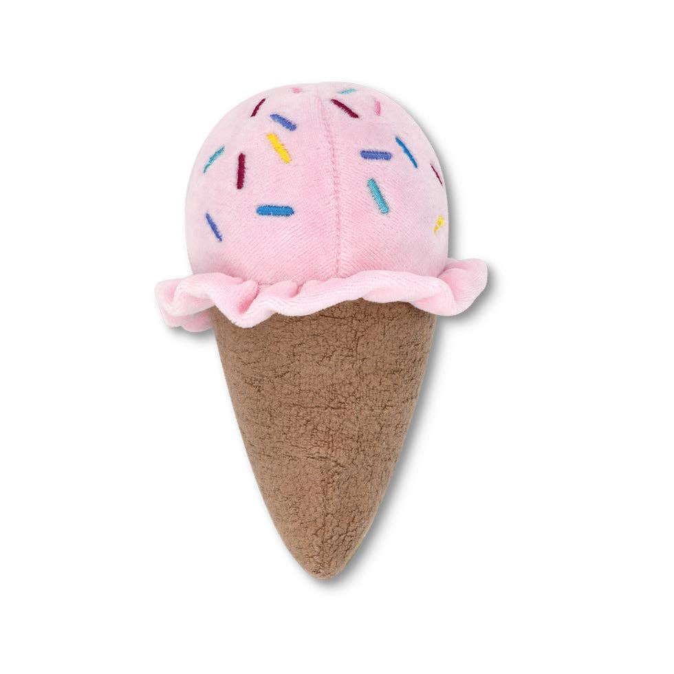 Introduce a sweet treat to your little one with our Ice Cream Rattle. This adorable rattle is designed to soothe and entertain your baby, with its soft texture and gentle rattling sound. Made with safe and durable materials, it's the perfect first toy for your little ice cream lover.