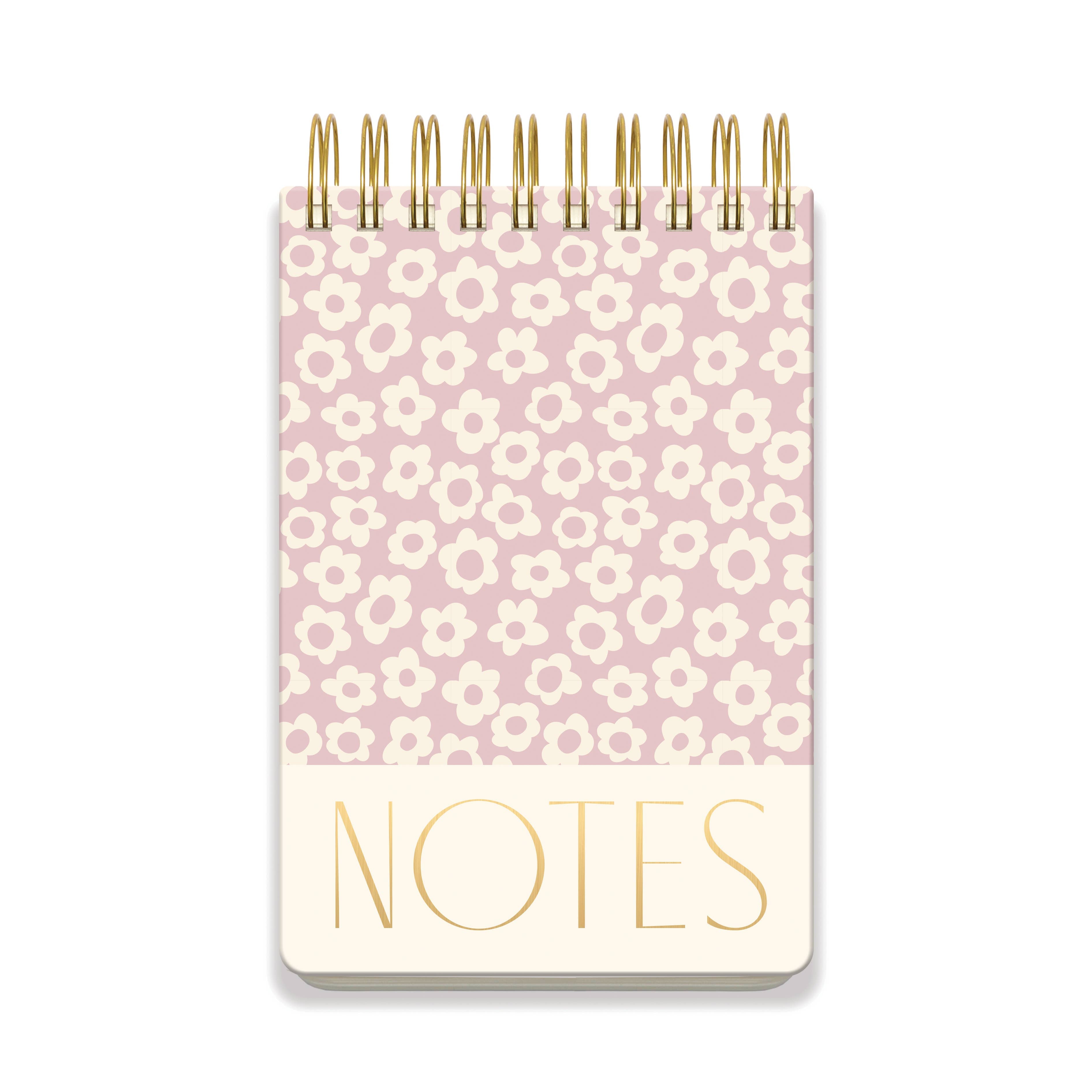 Large Chunky Notepad - Lilac Groovy Floral