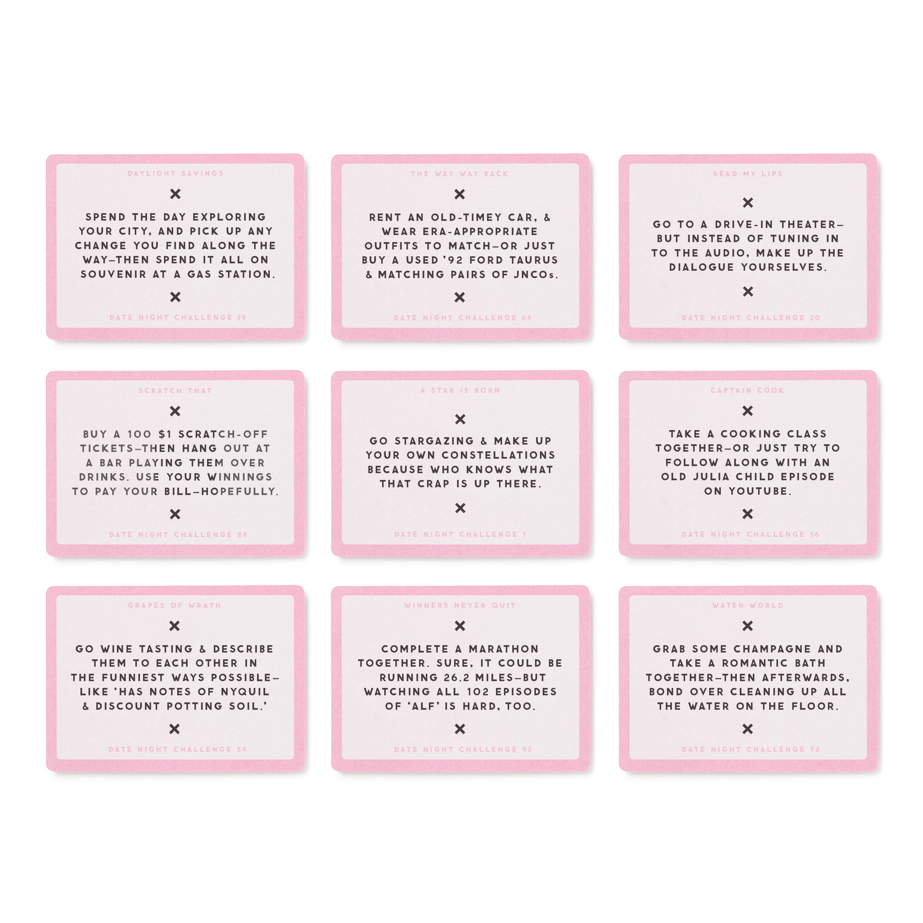 Brass Monkey Date Night Challenges