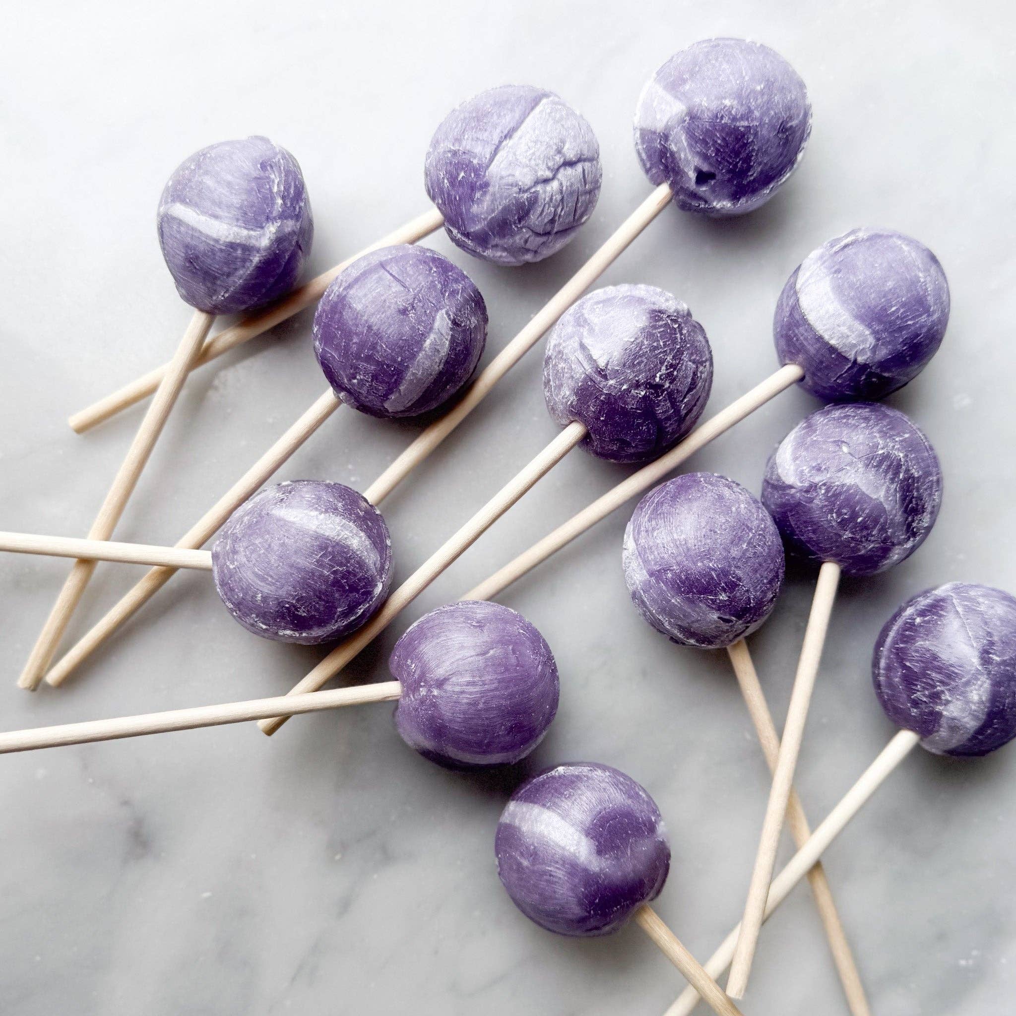 Blackberry Lime Fizz Large Lollipop