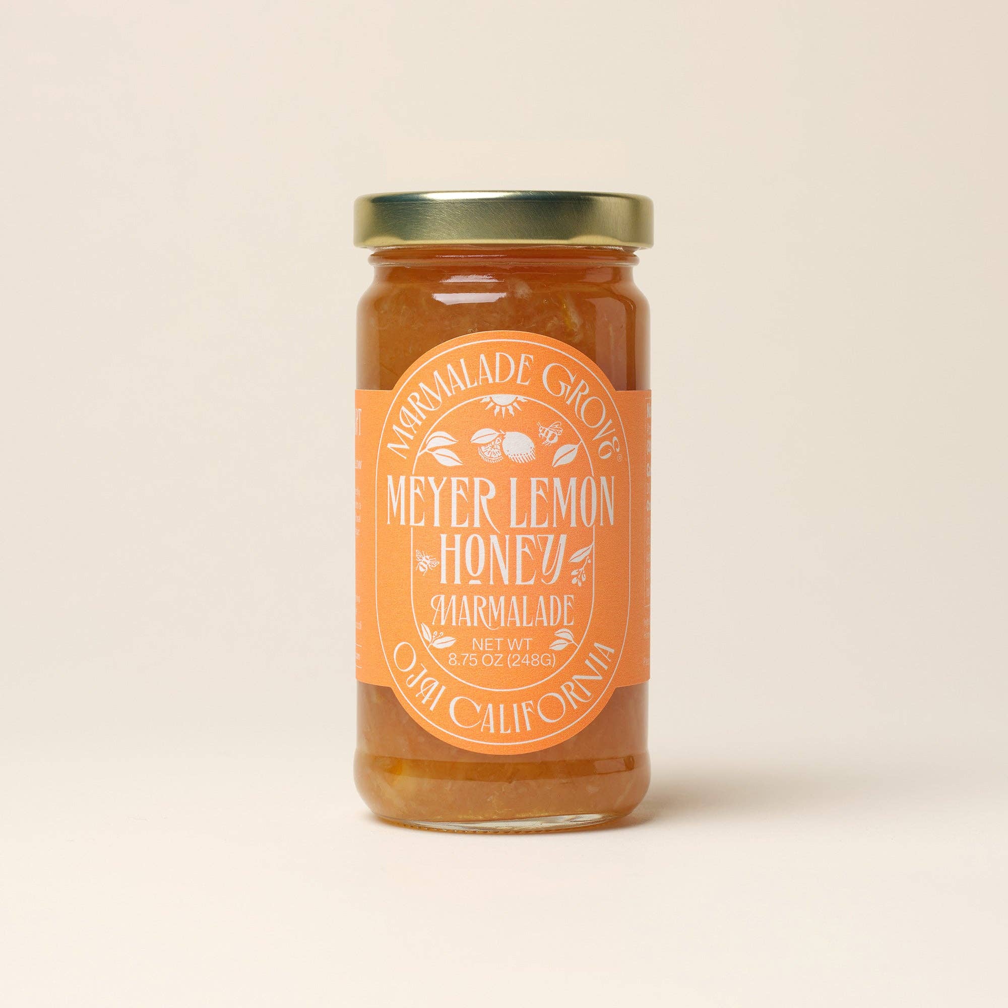Meyer Lemon & Honey Marmalade - 8oz