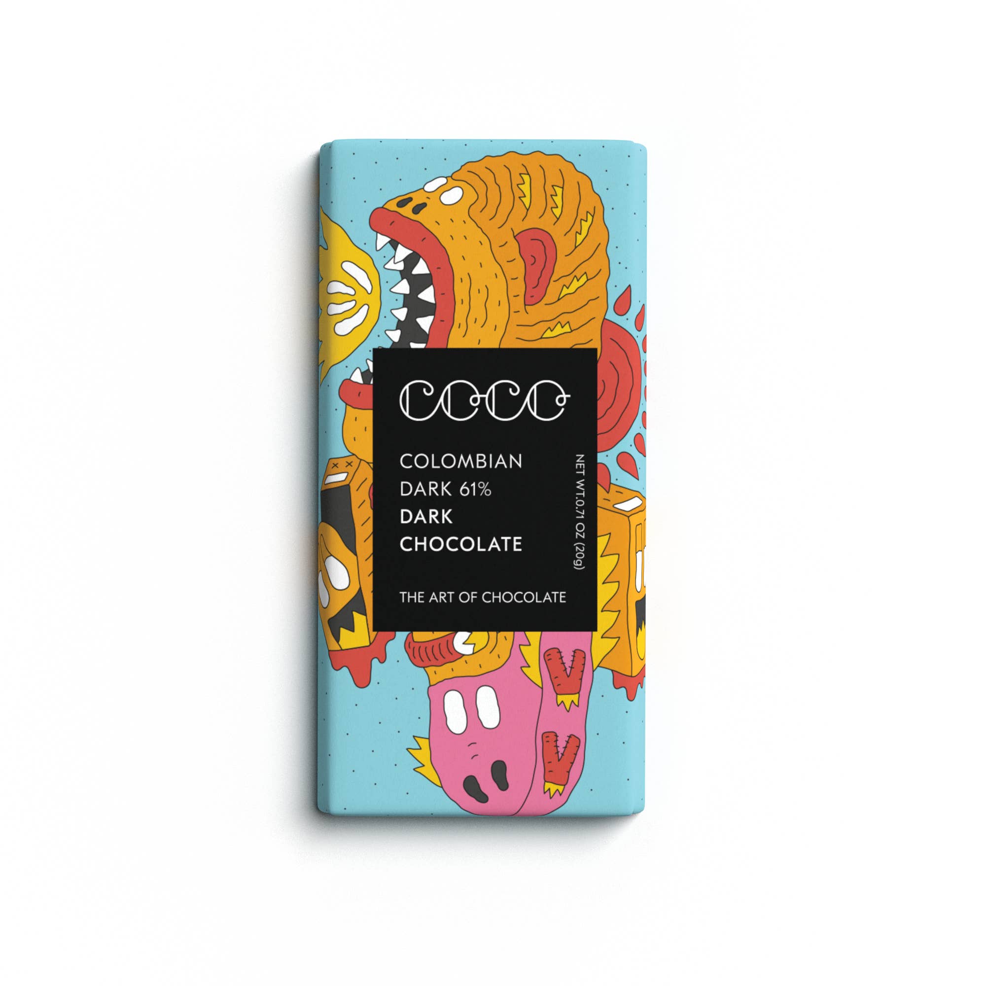 Colombian Dark 61% Mini Chocolate Bar