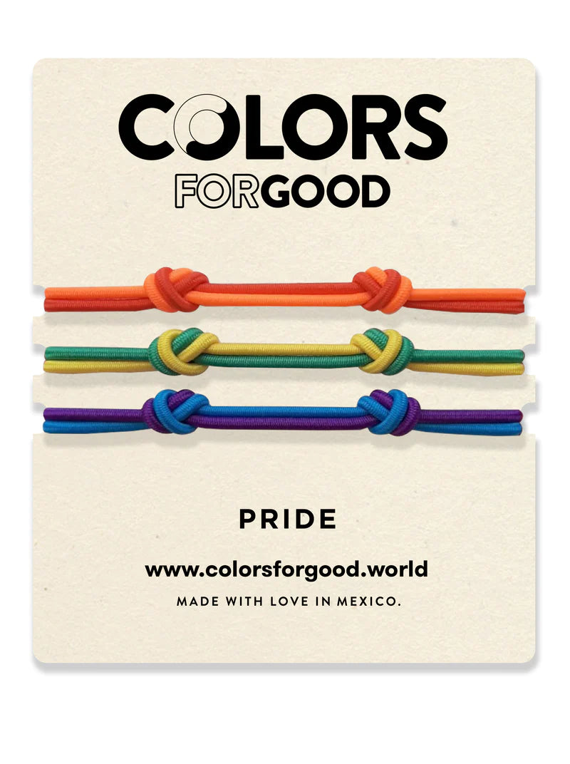 Colors For Good Pride Bracelets Pack