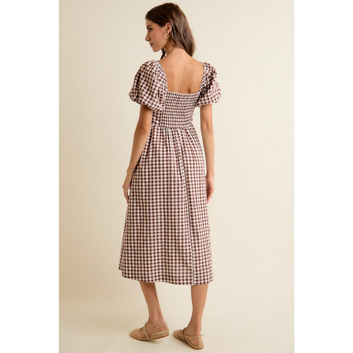 back view of dress.