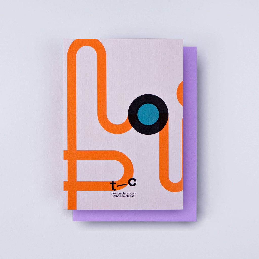 This graphic thank you card is blank on the inside, leaving plenty of room for a personalized message! It’s an A6 card, printed in the UK on 300gsm FSC certified paper with a hammered texture, which enhances its rich colors. Comes with a lilac envelope and is packed in a biodegradable bag.