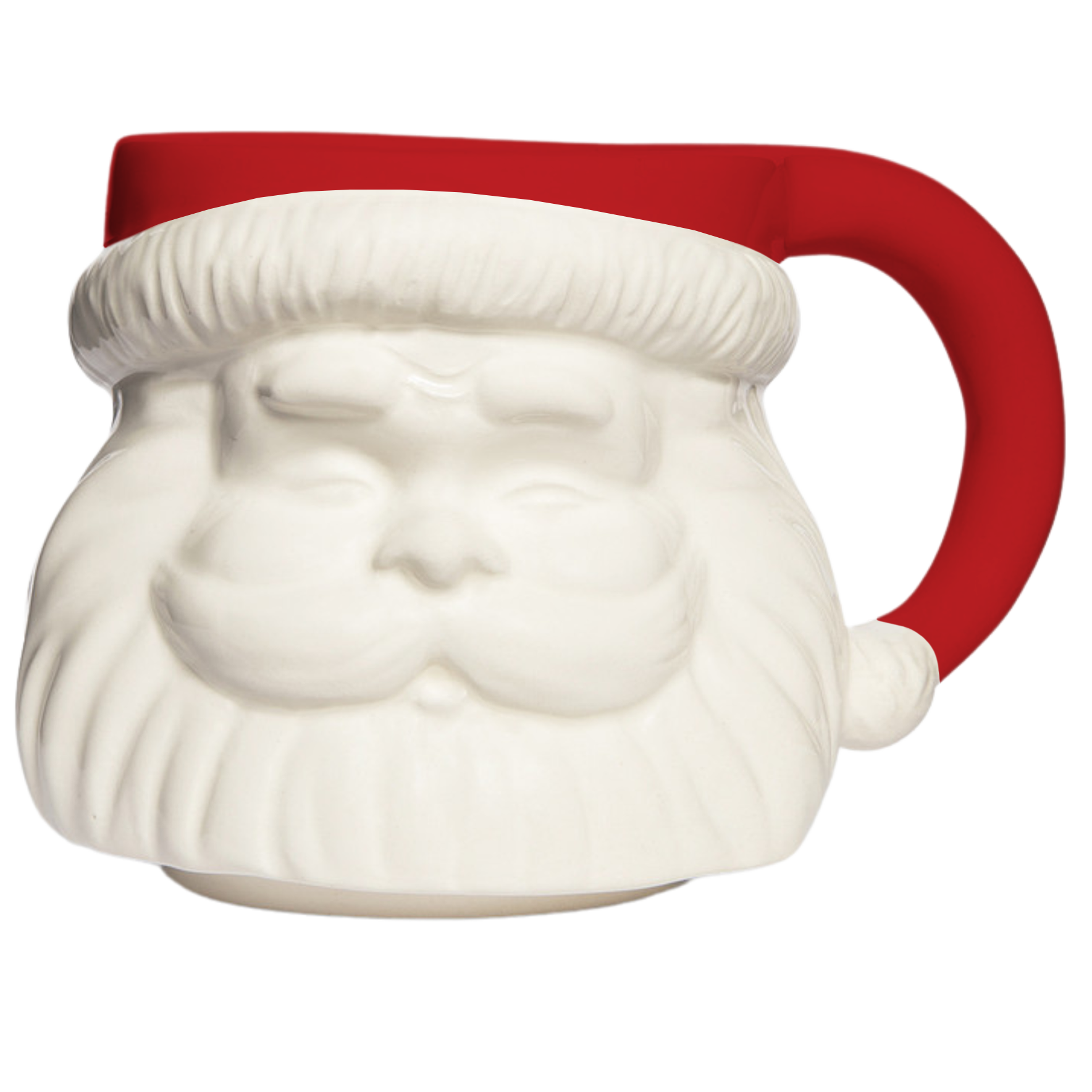 Red Hat Santa Coffee Mug