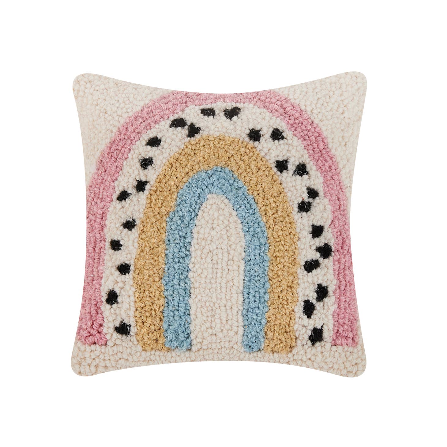 Pastel Rainbow Hook Pillow