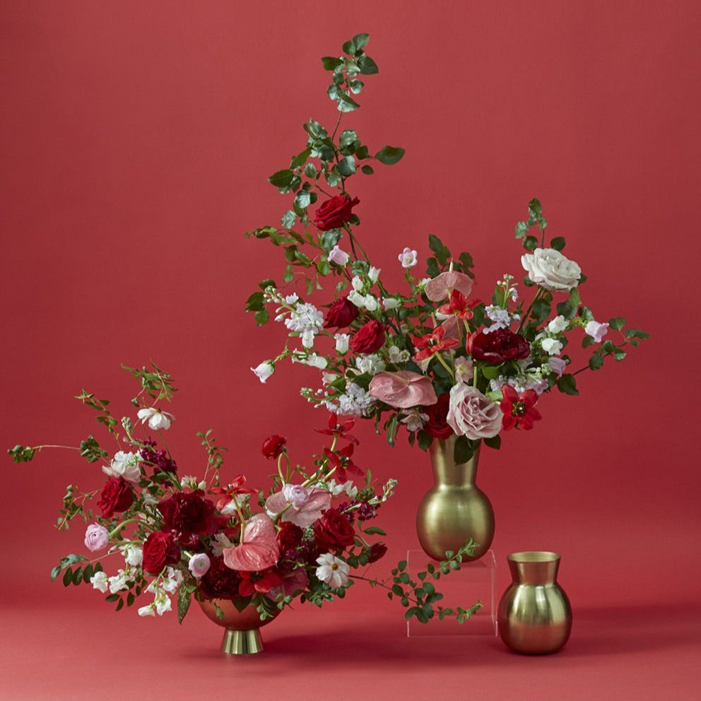 Golden Love Vase - 2 Sizes