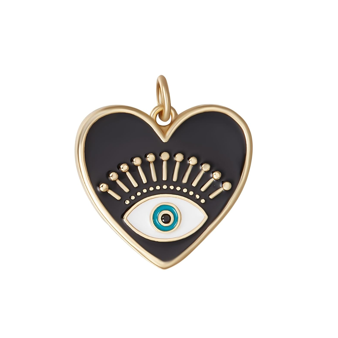 Heart with Eye Charm
