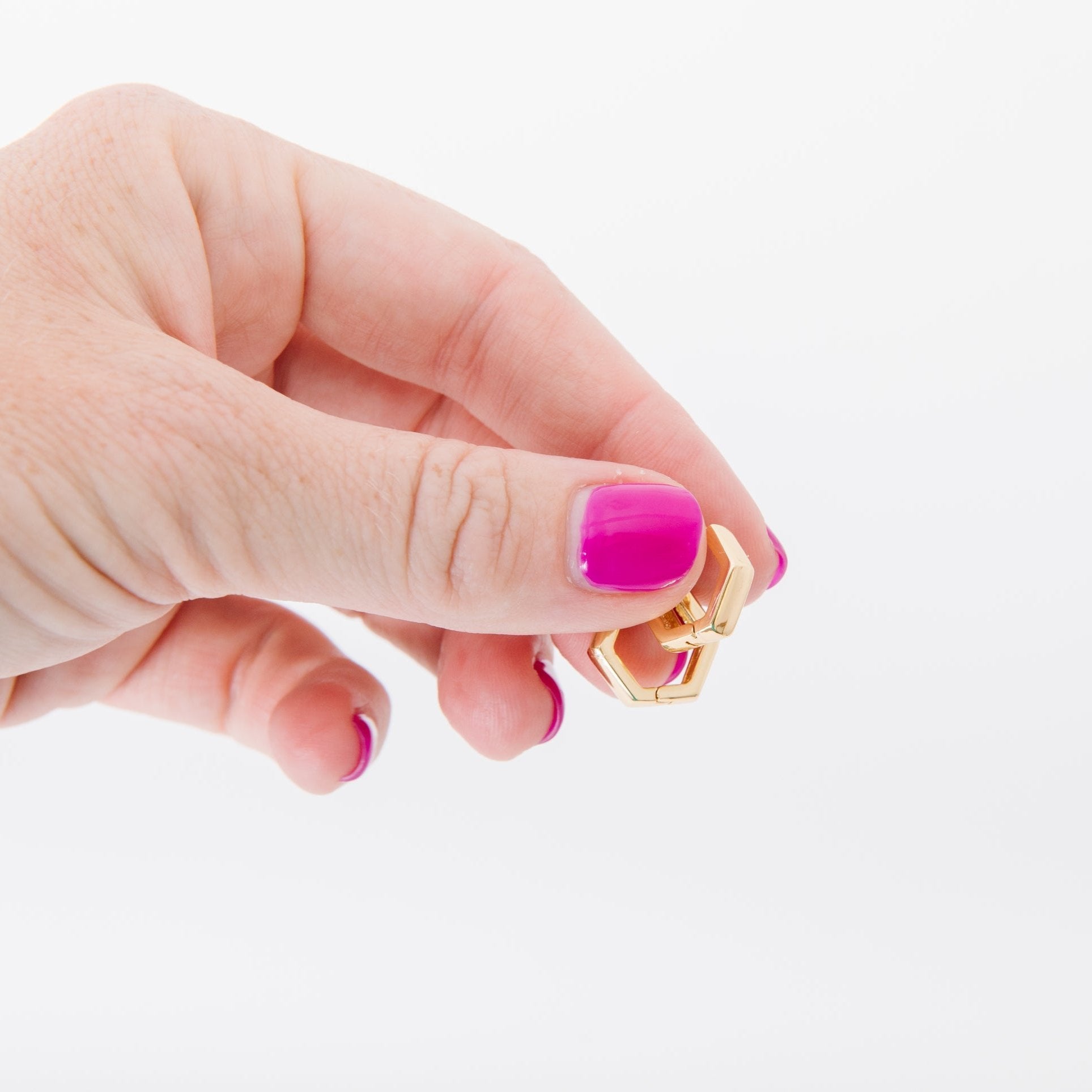 You are able to sleep, shower, swim and LIVE in this jewelry. With the click in and click out closure, they stay closed, and don't poke your neck!