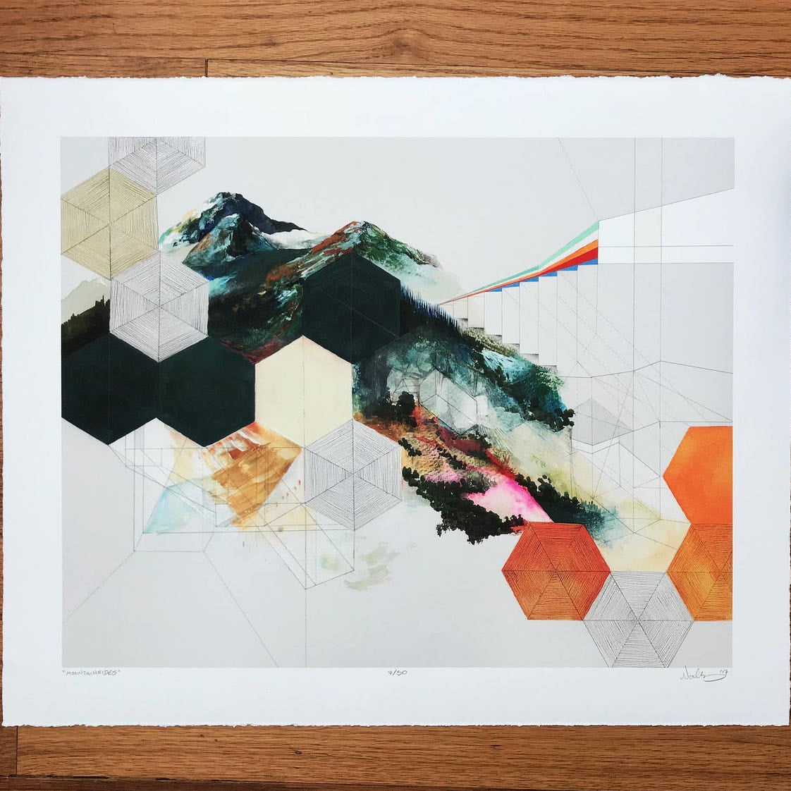 Mountainsides Print