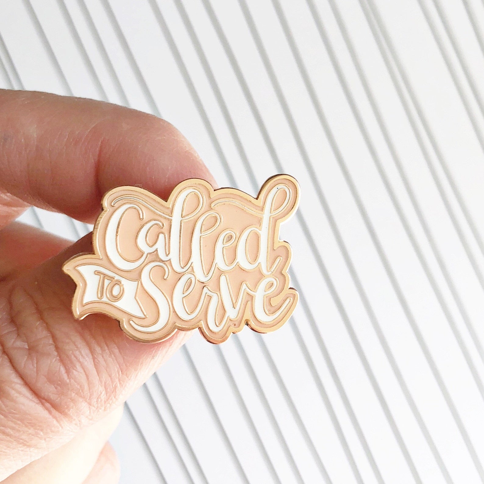 Called to Serve - Enamel Pin
